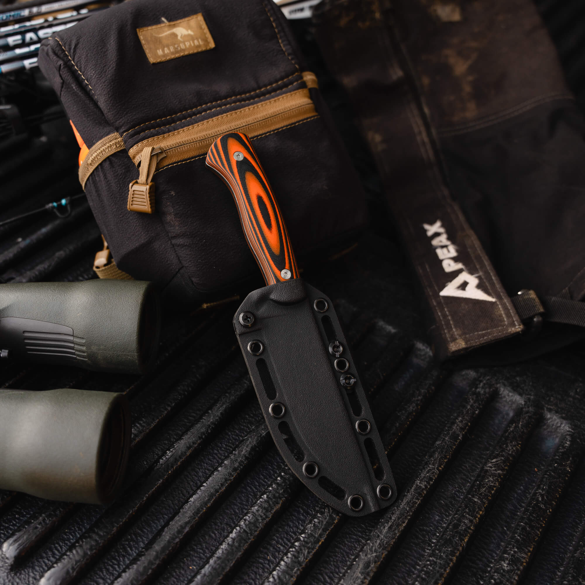 MAGNACUT STONEWALL SKINNER - ORANGE & BLACK