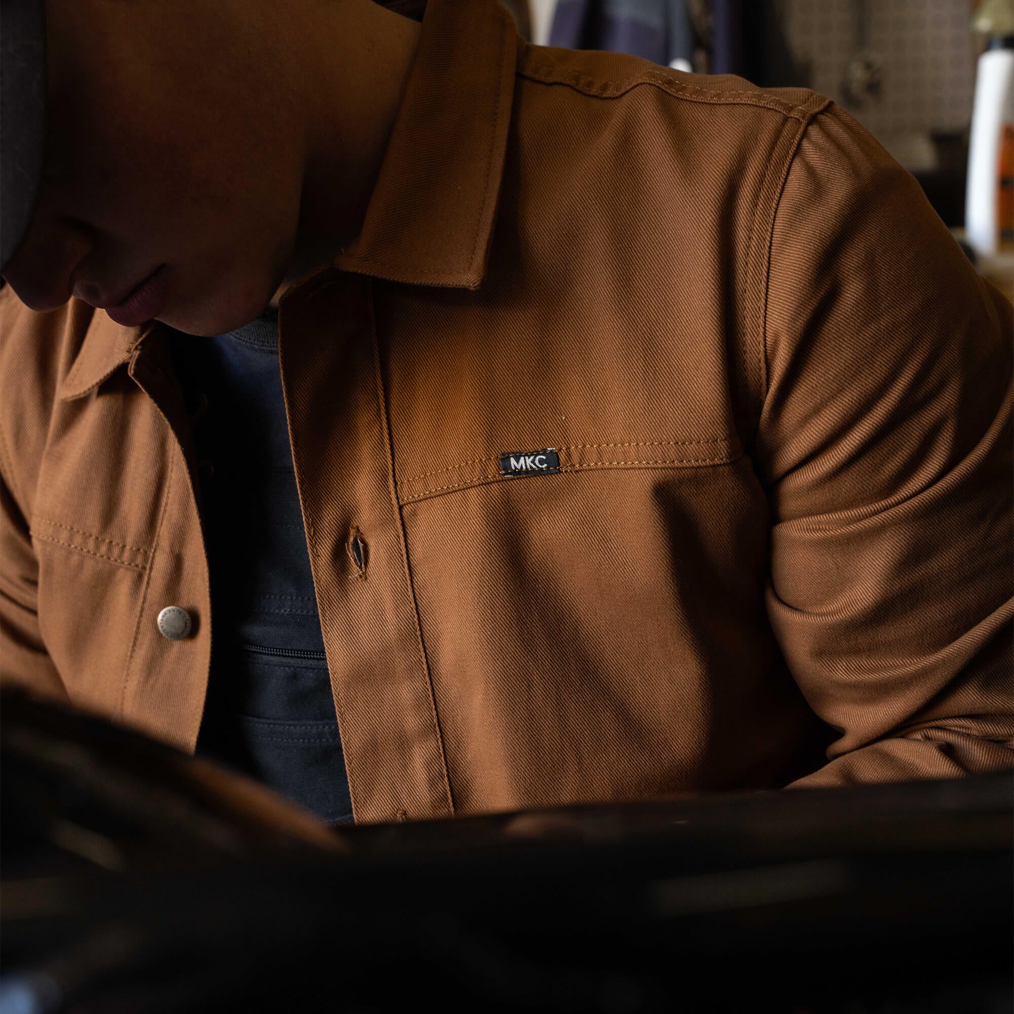 MKC WORK JACKET - RUST - USA MADE