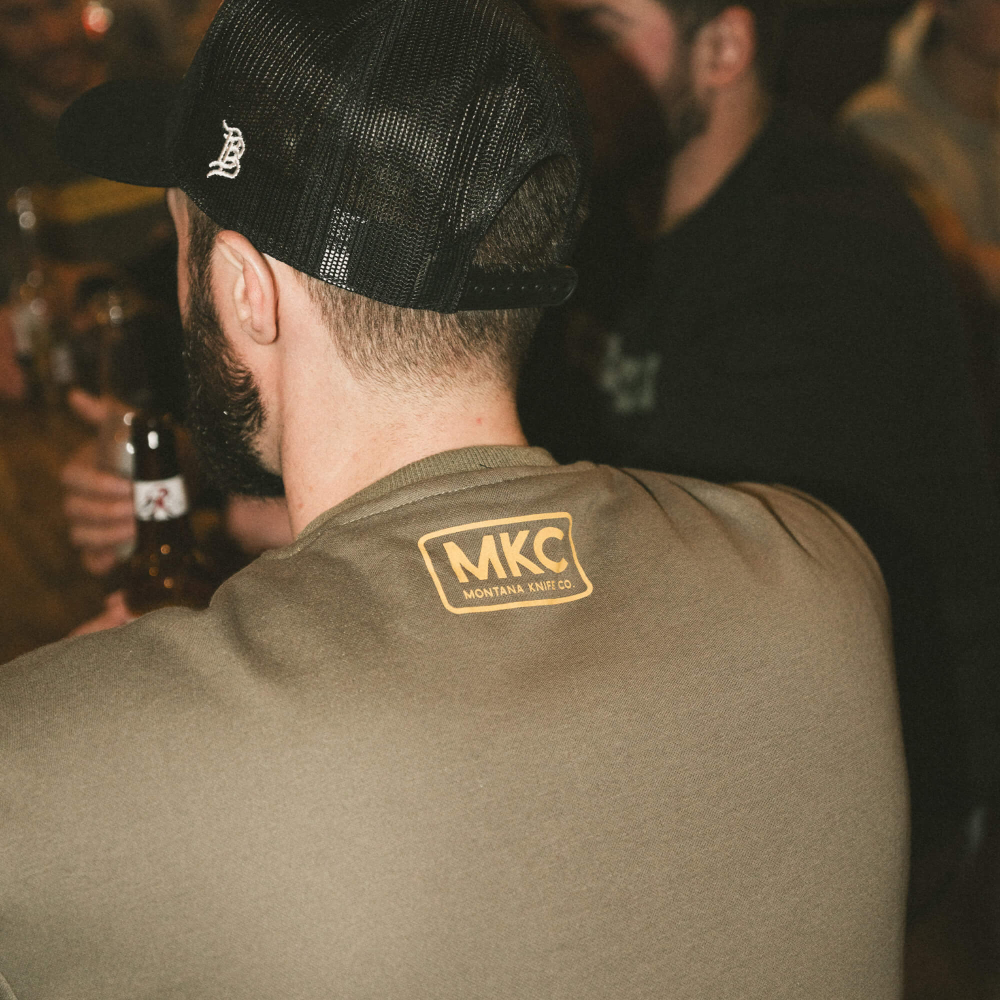 MKC CREWNECK SWEATSHIRT - OLIVE