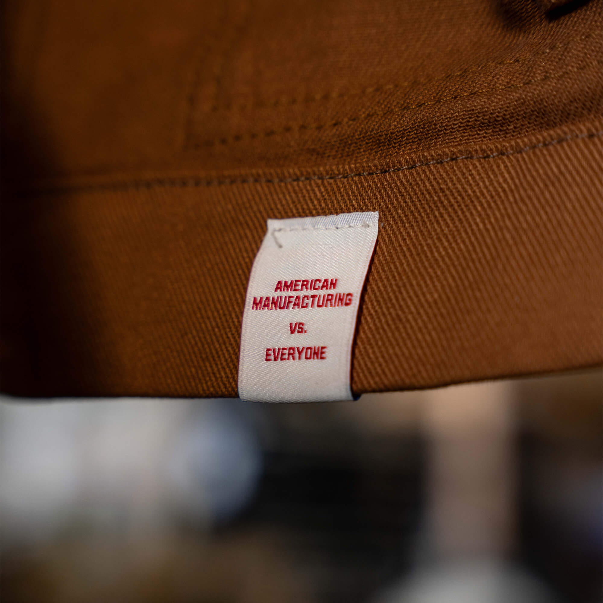 MKC WORK JACKET - RUST - USA MADE