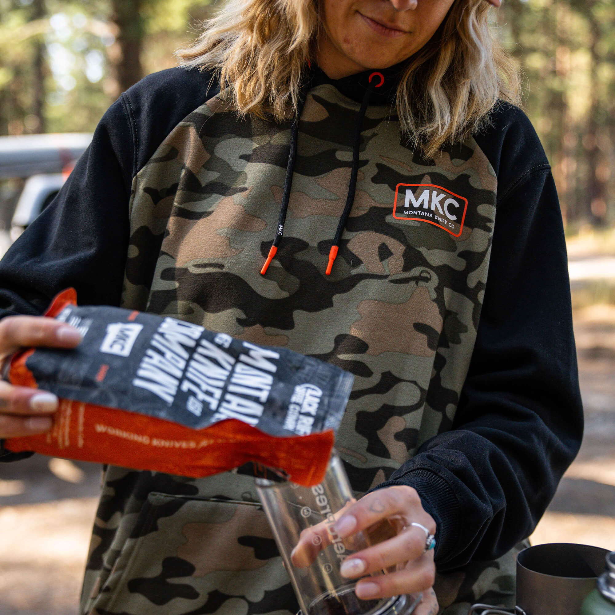 MKC COLORBLOCK HOODIE - CAMO