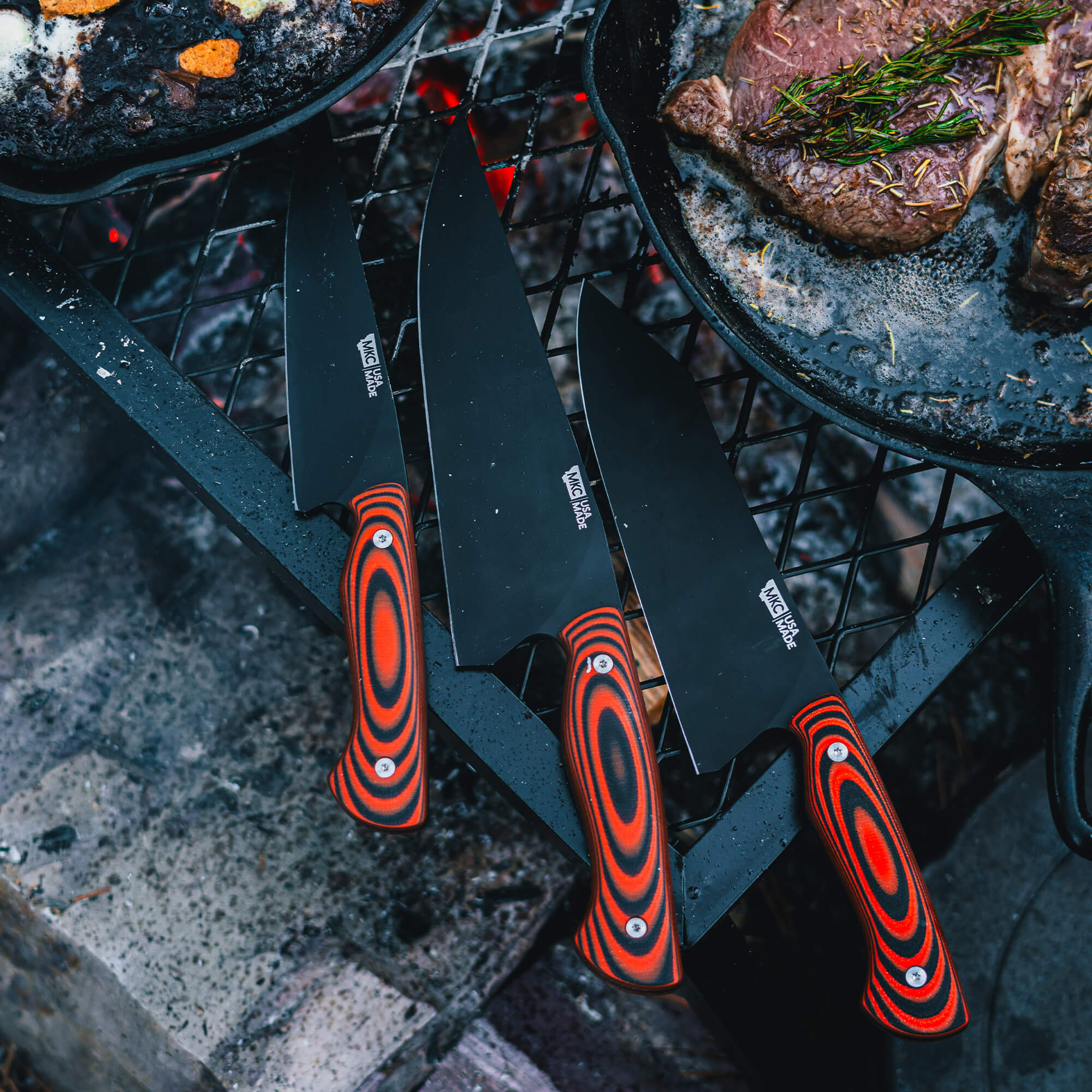 MKC CULINARY SET - ORANGE & BLACK