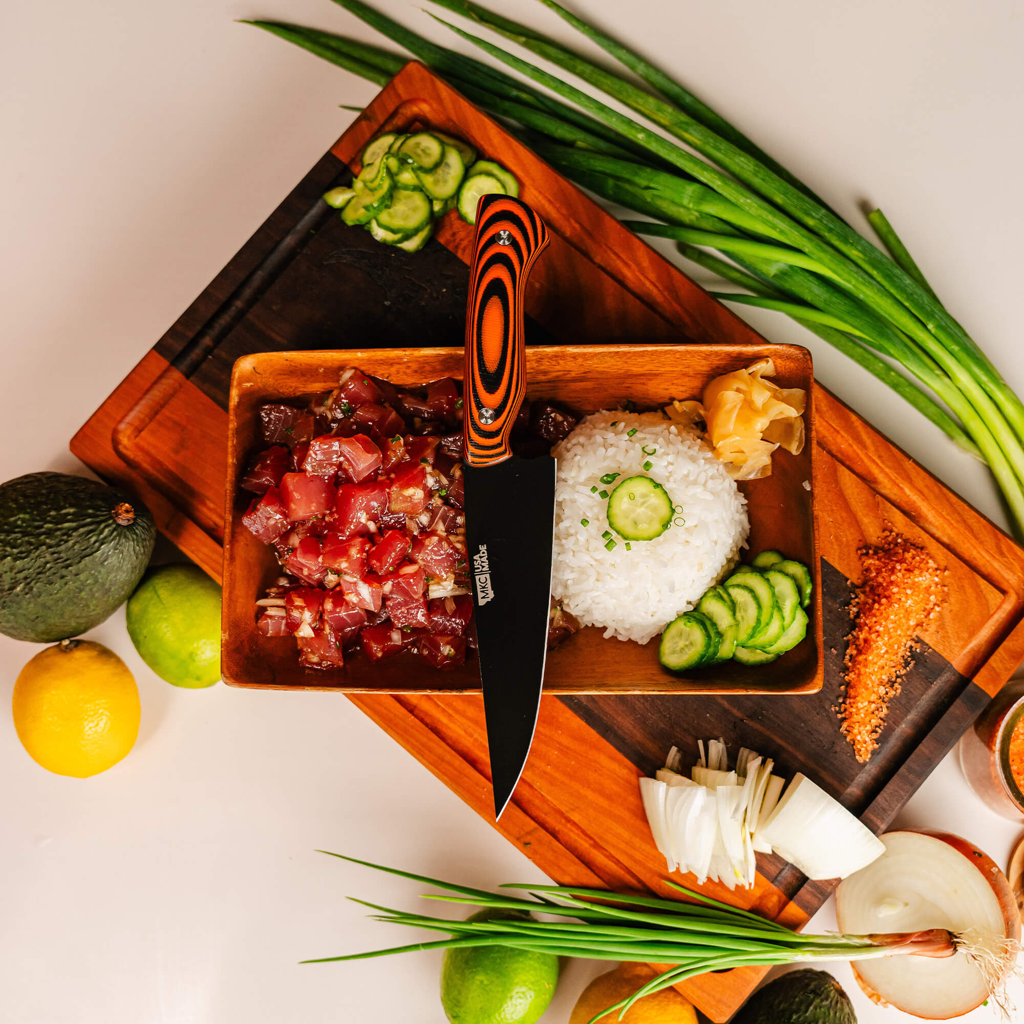 MKC CULINARY SET - ORANGE & BLACK