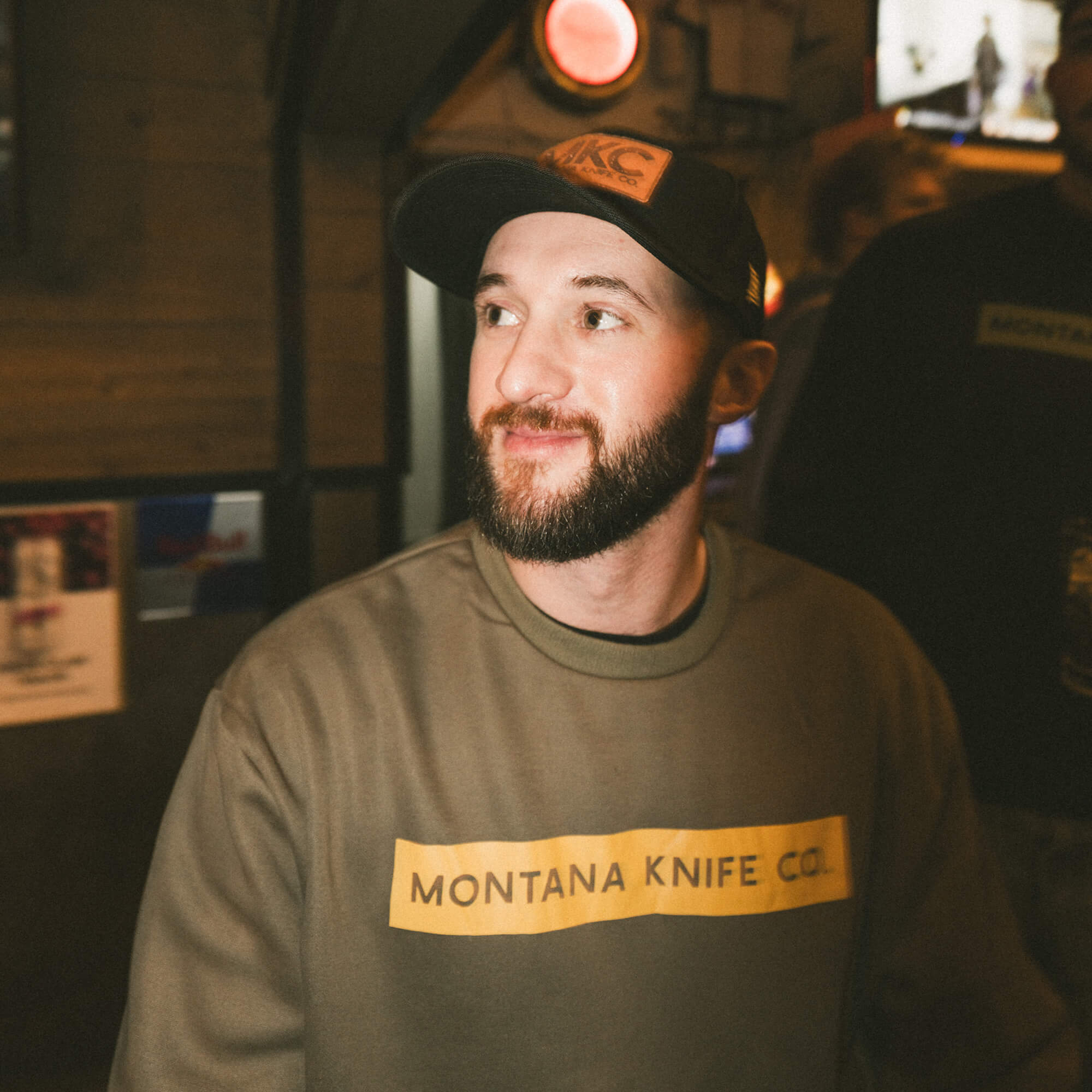 MKC CREWNECK SWEATSHIRT - OLIVE