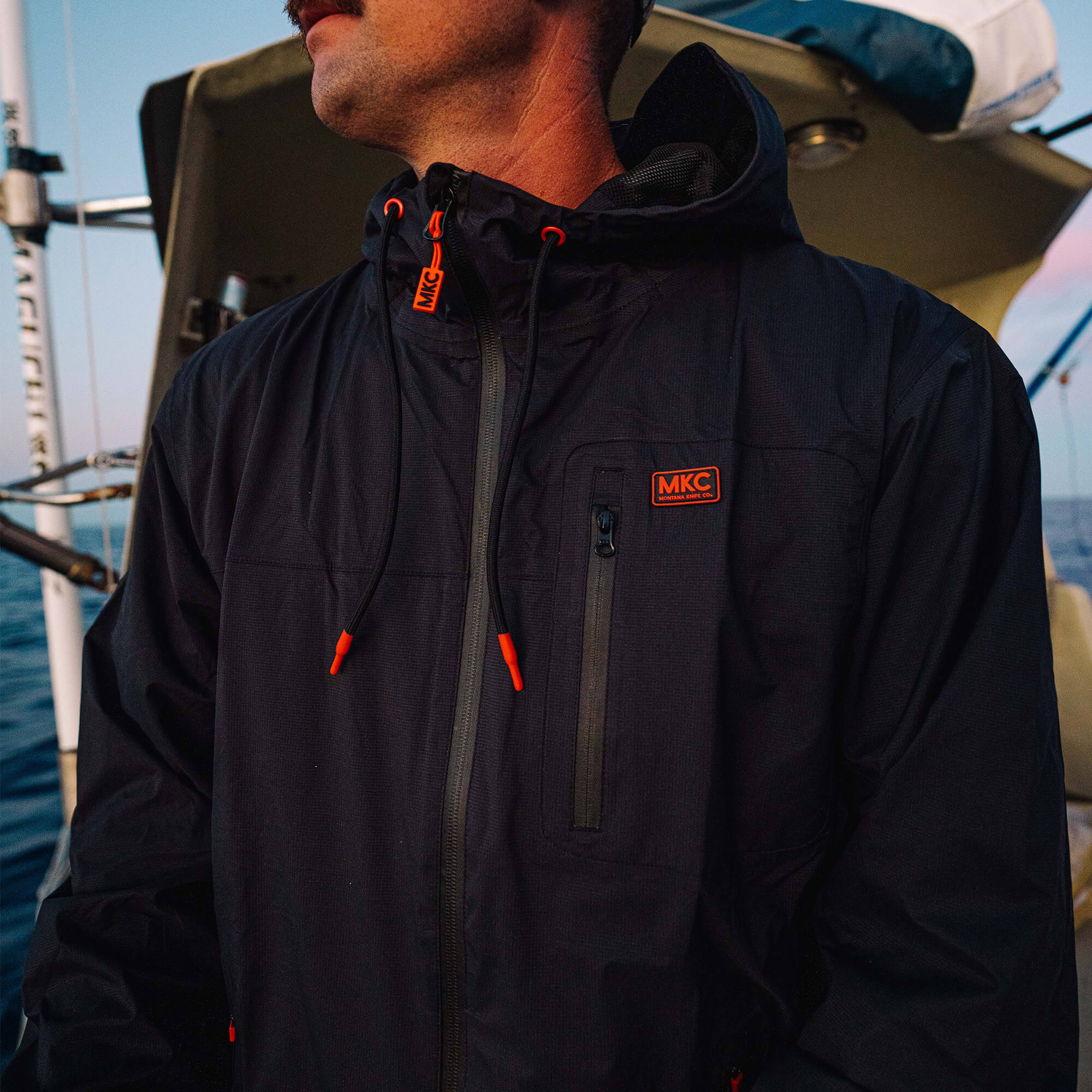 MT. REYNOLDS RAIN JACKET - BLACK
