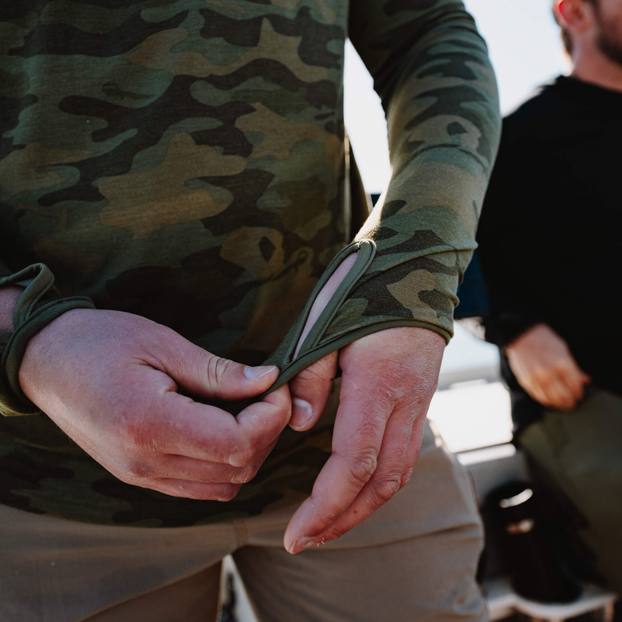 SUN RIVER BAMBOO HOODIE - VINTAGE MKC CAMO