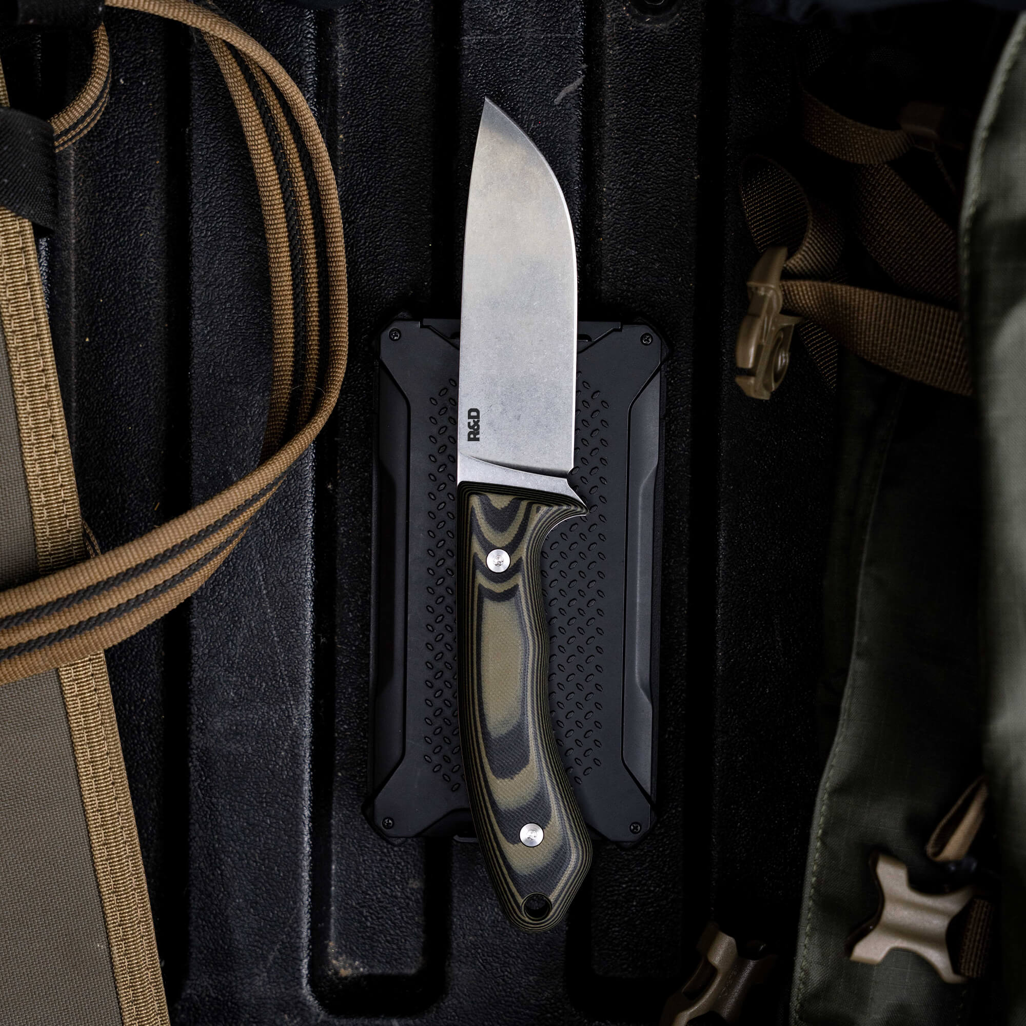 MULE DEER - GREEN & BLACK