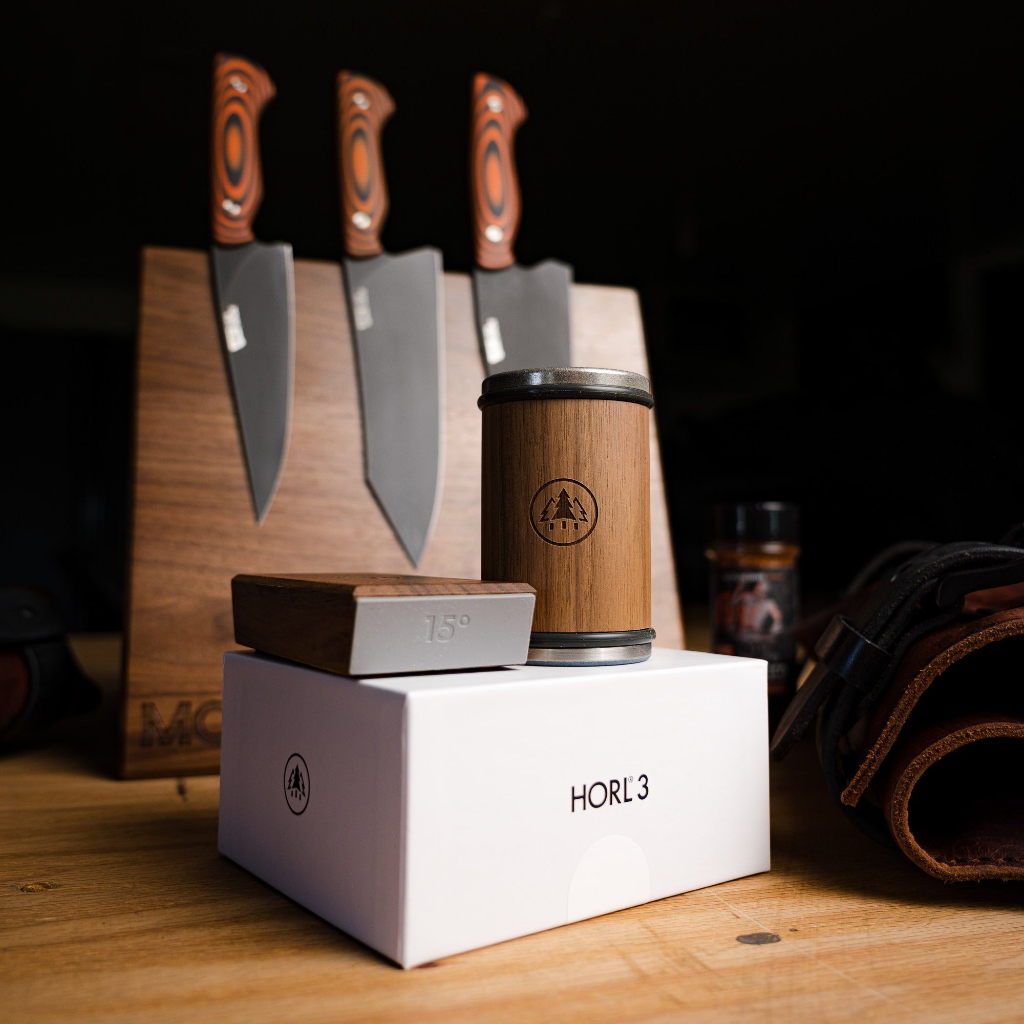 HORL®3 SHARPENER - WALNUT
