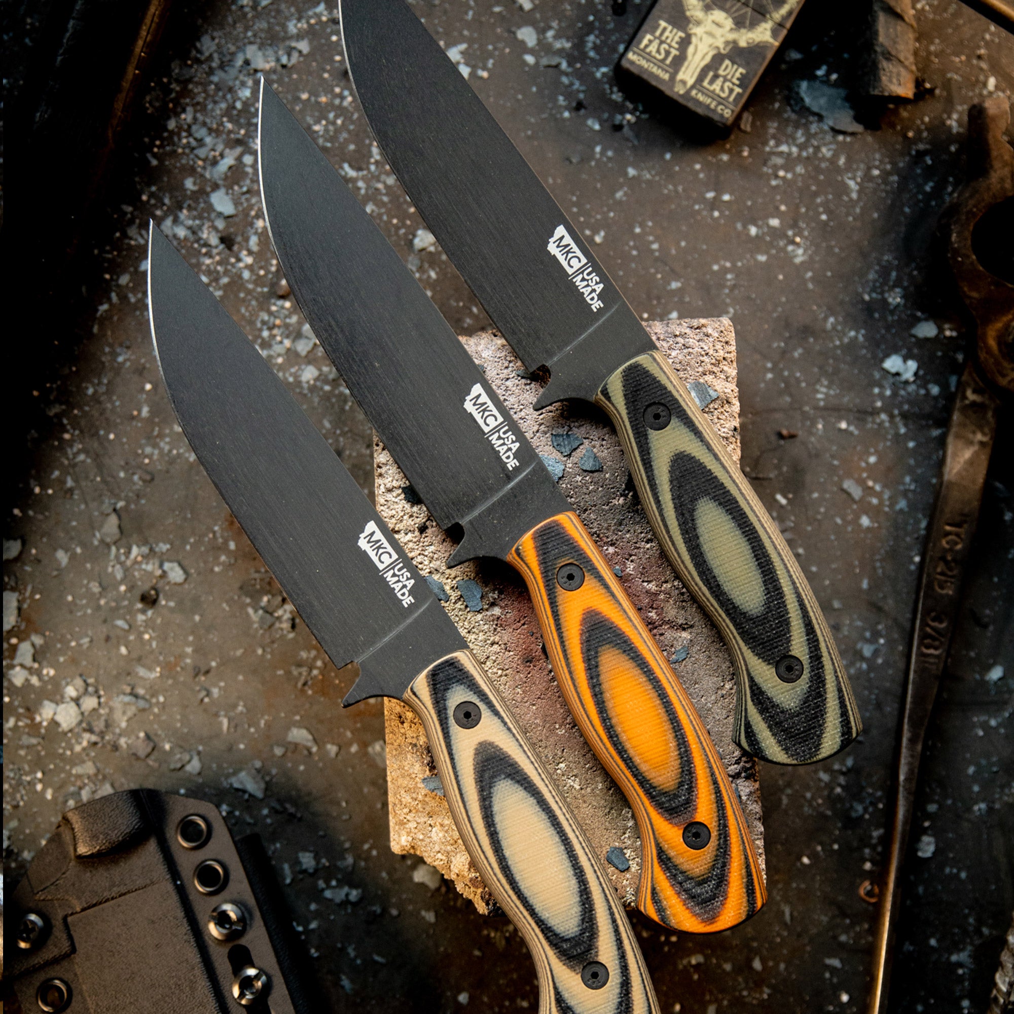 SUPER CUB - DROP POINT HUNTER - ORANGE & BLACK