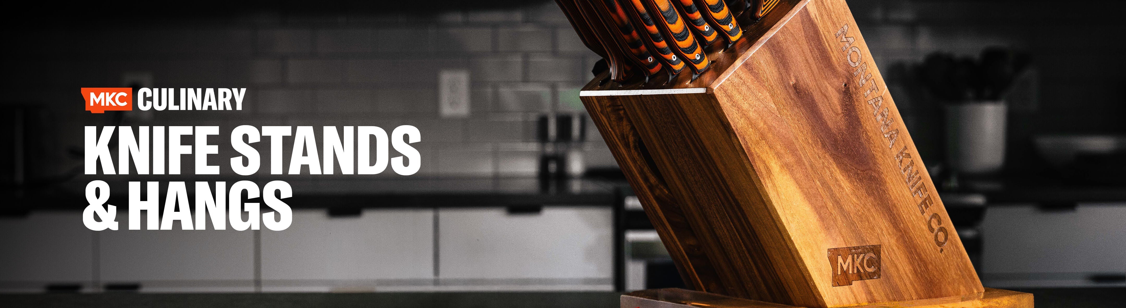 KNIFE STANDS & HANGS