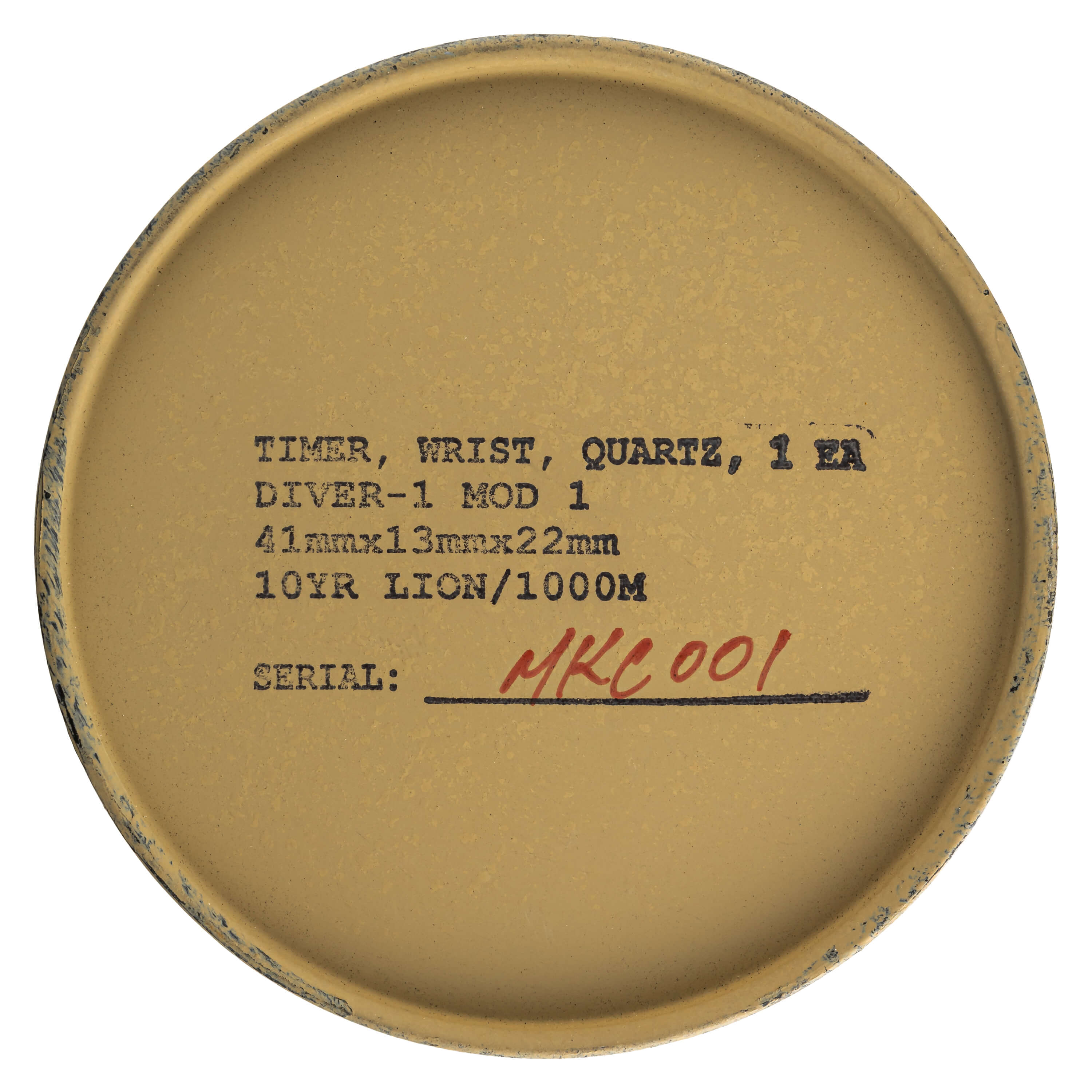 MKC x ARES® DIVER-1 MISSION TIMER™