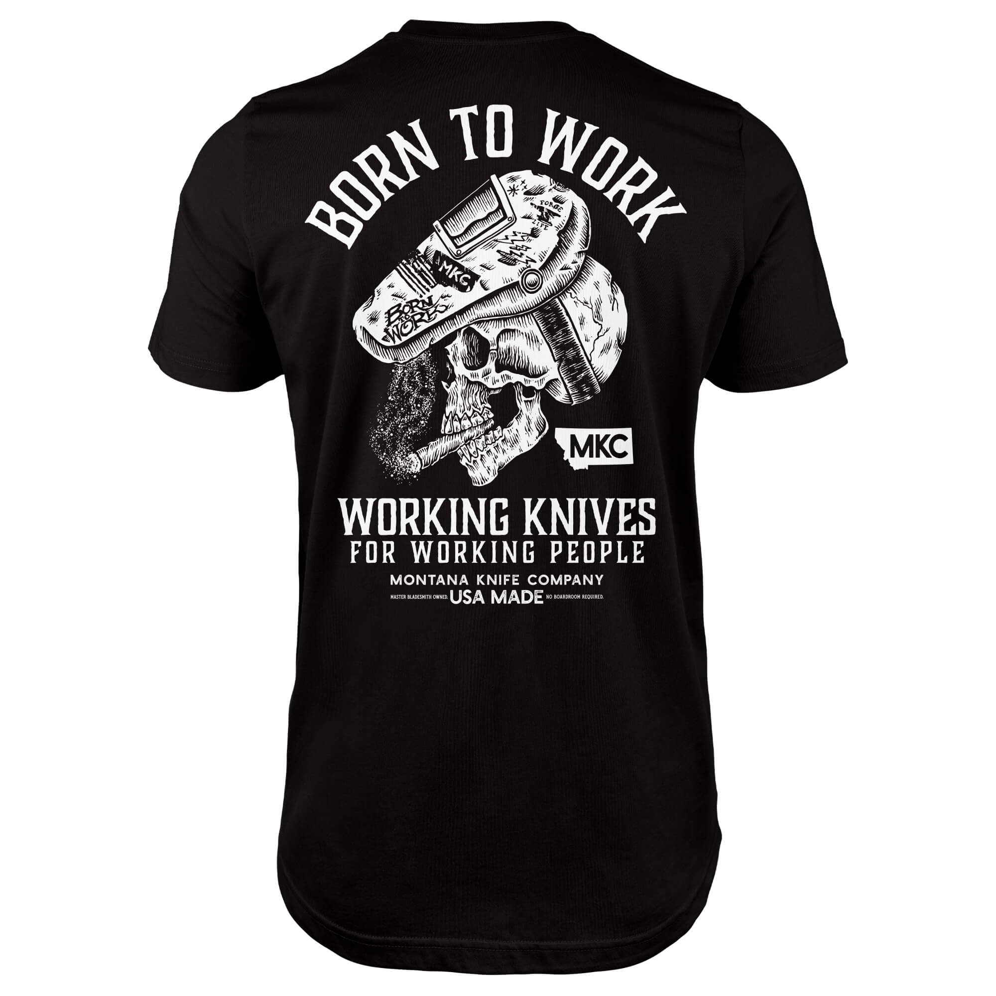 MKC BORN TO WORK TEE