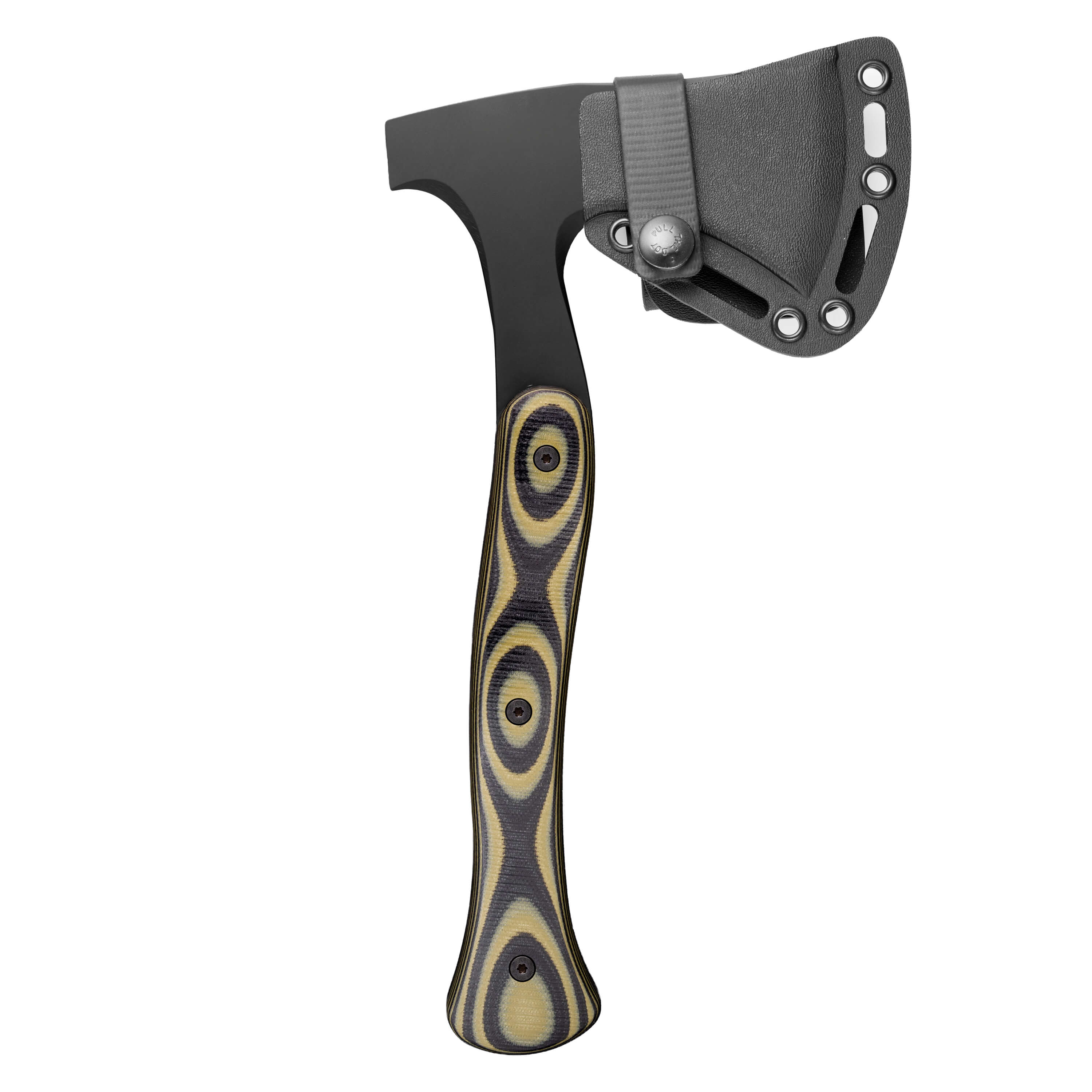 HELLGATE HATCHET - GREEN & BLACK