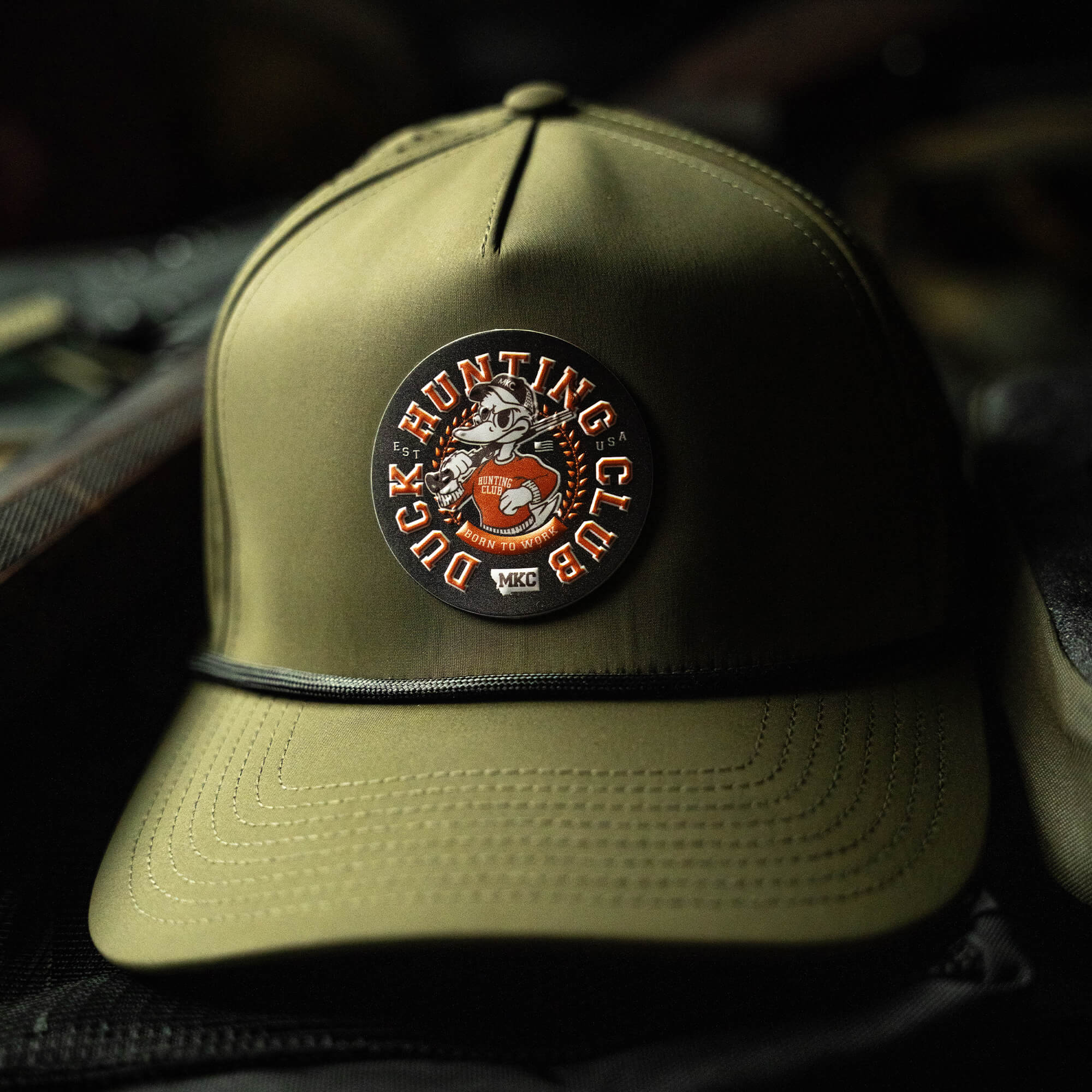 MKC - DUCK CLUB ROPE HAT - GREEN