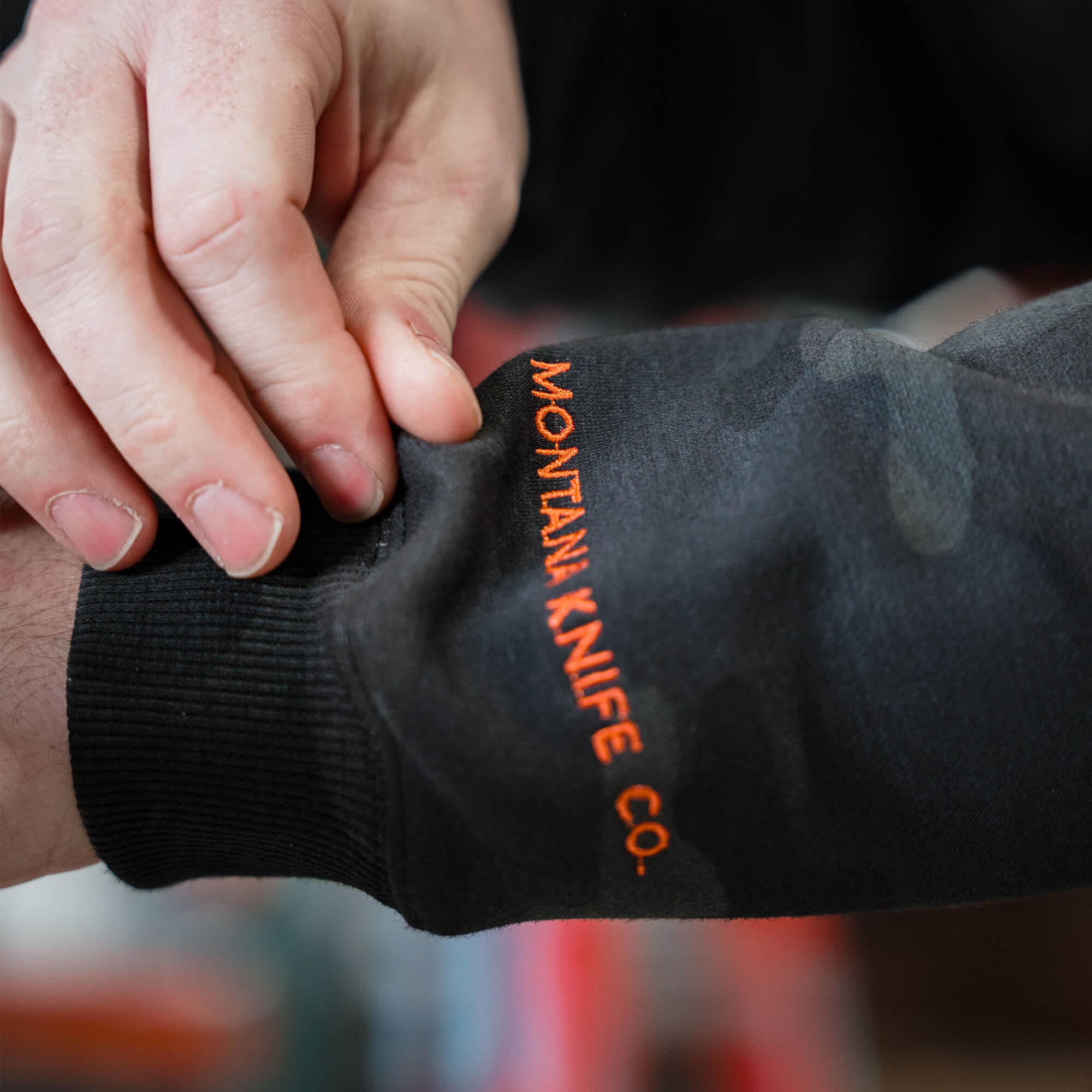 MKC FLEECE HOODIE - DARK WOODLAND CAMO