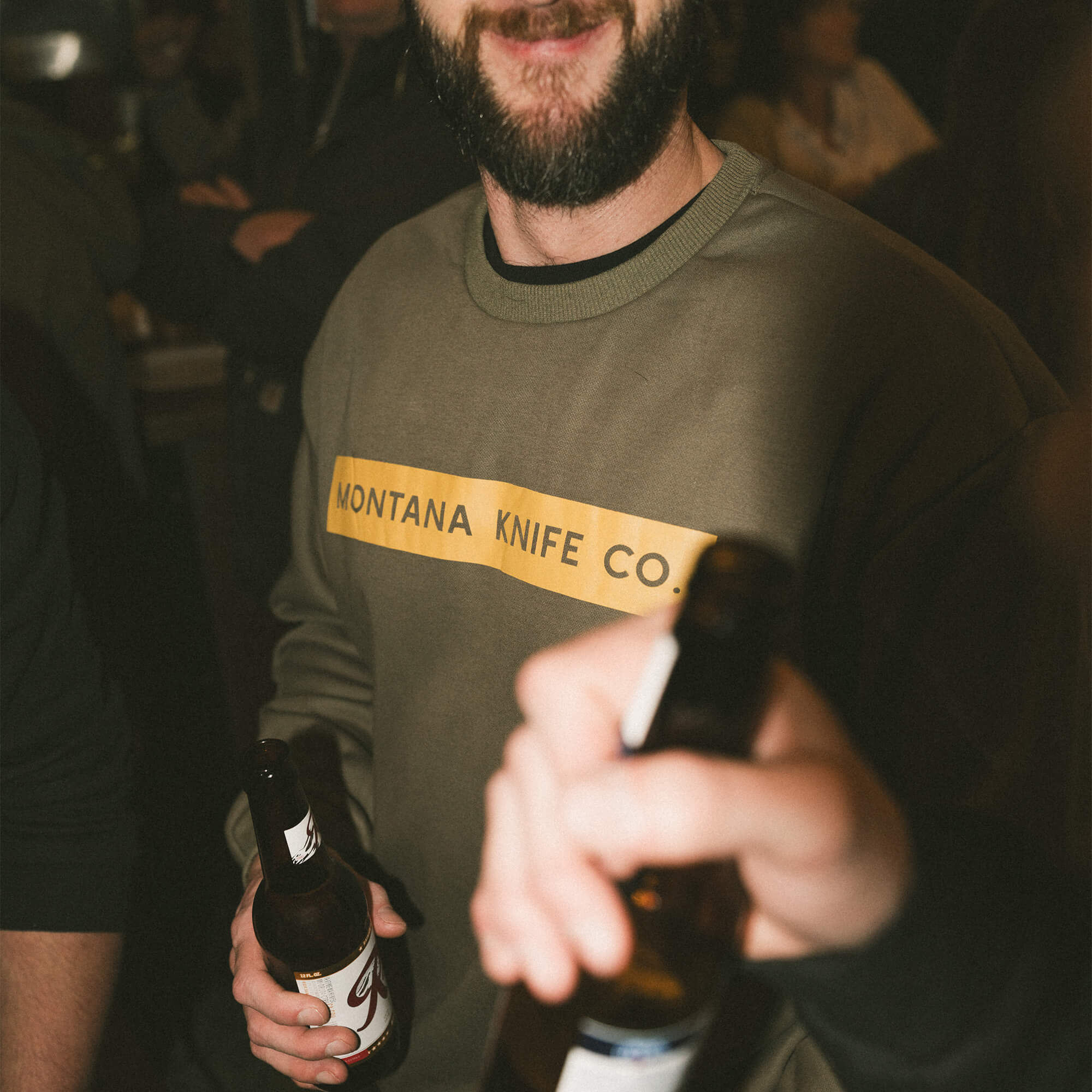 MKC CREWNECK SWEATSHIRT - OLIVE