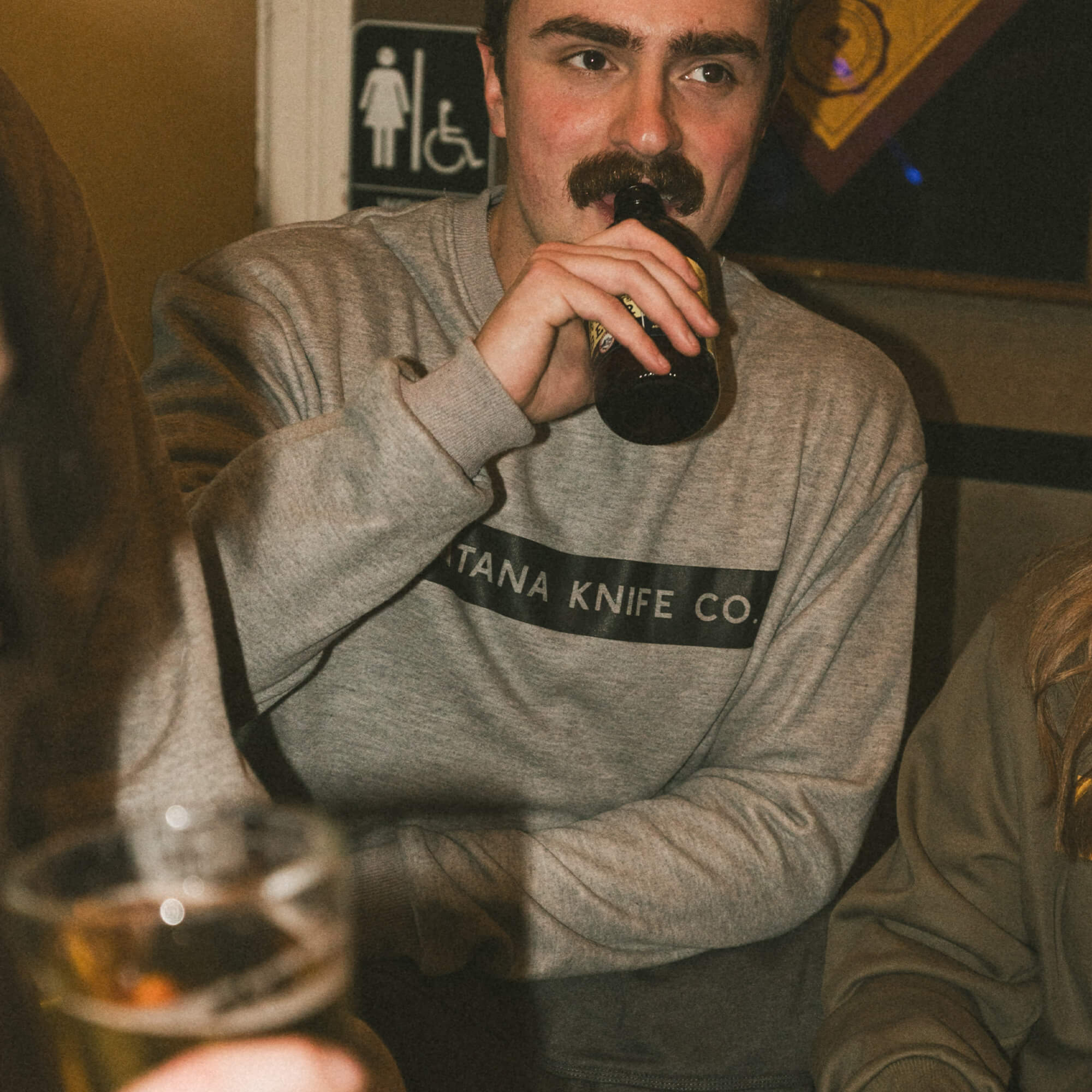 MKC CREWNECK SWEATSHIRT - GREY