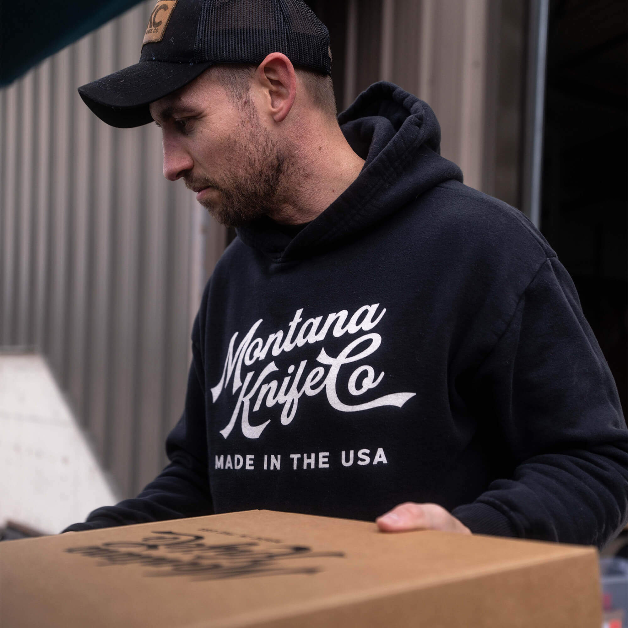 MKC HERITAGE HOODIE - USA MADE - BLACK