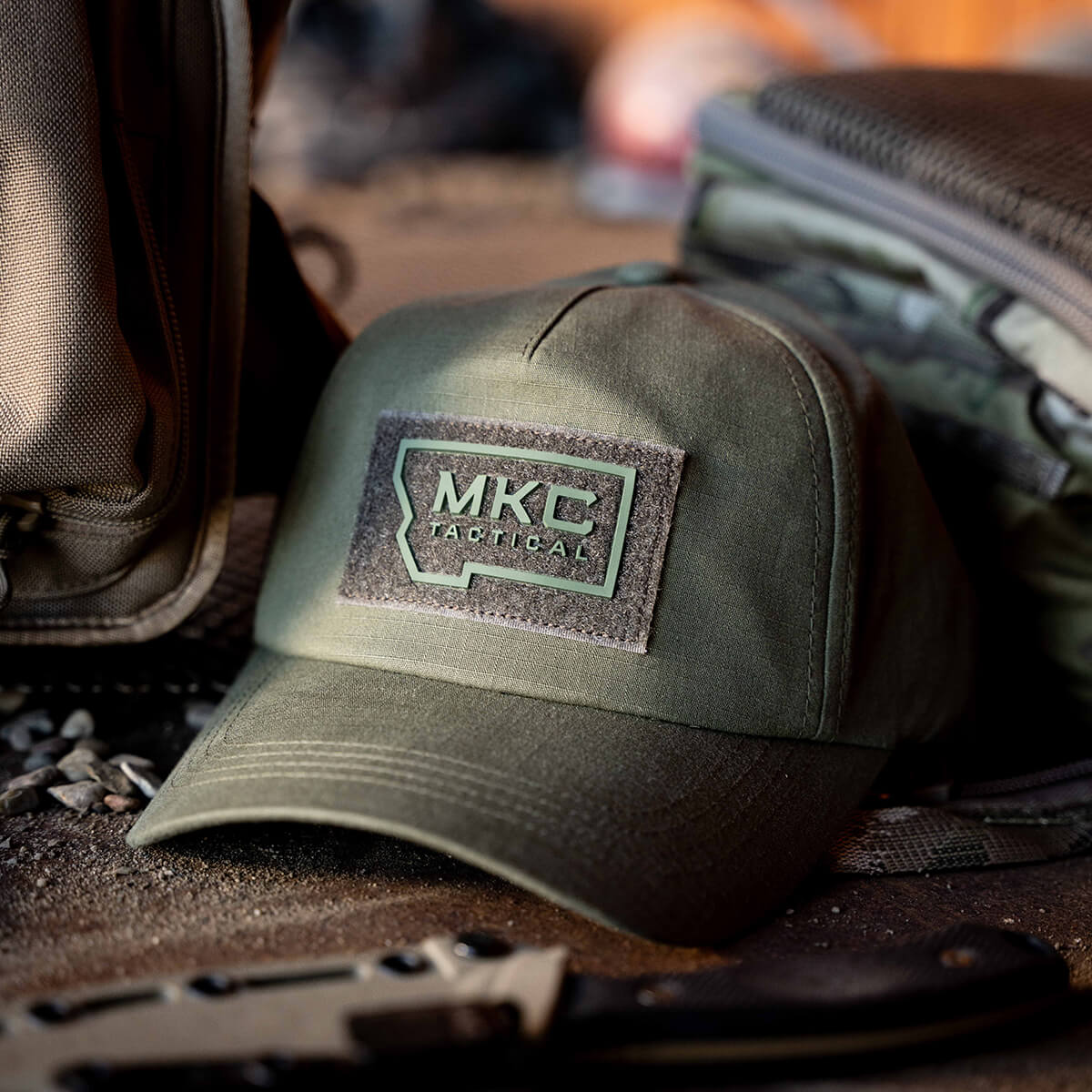 MKC TACTICAL RIPSTOP HAT - OLIVE