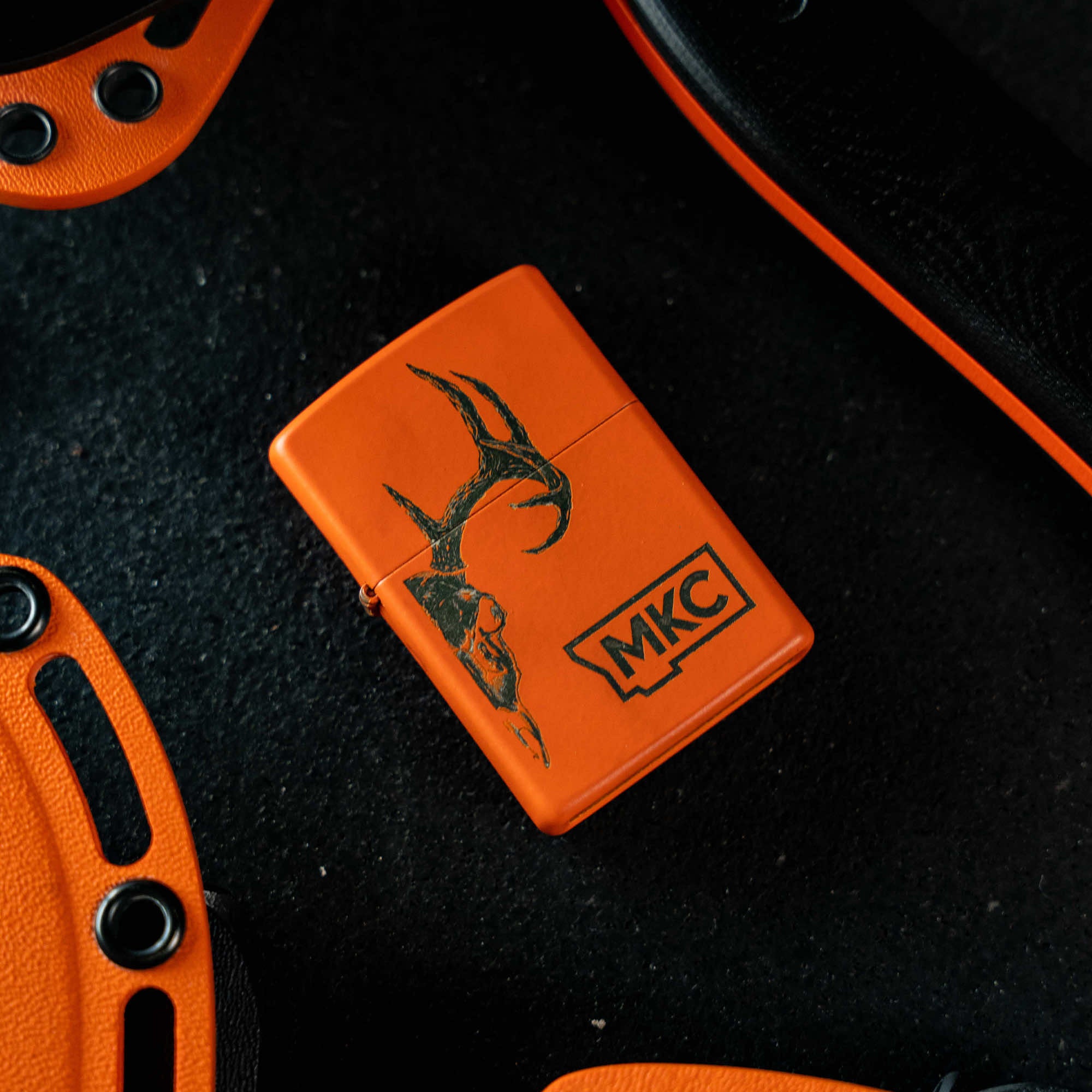 LIMITED EDITION BLAZE ORANGE CERAKOTE - ZIPPO LIGHTER - USA MADE