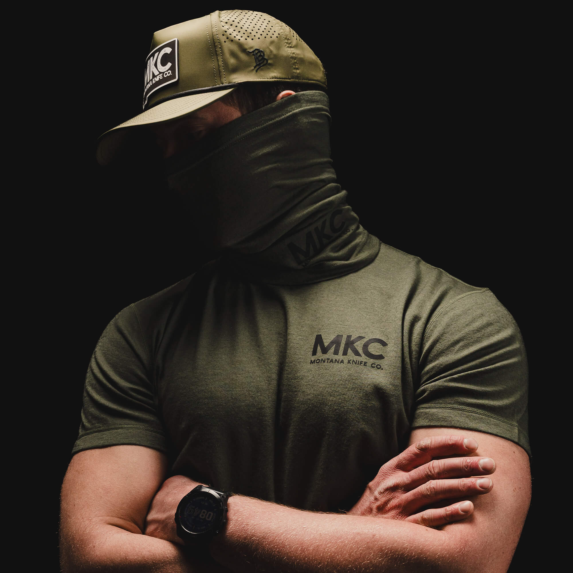 RANGE LINE PRO NECK GAITER - OLIVE