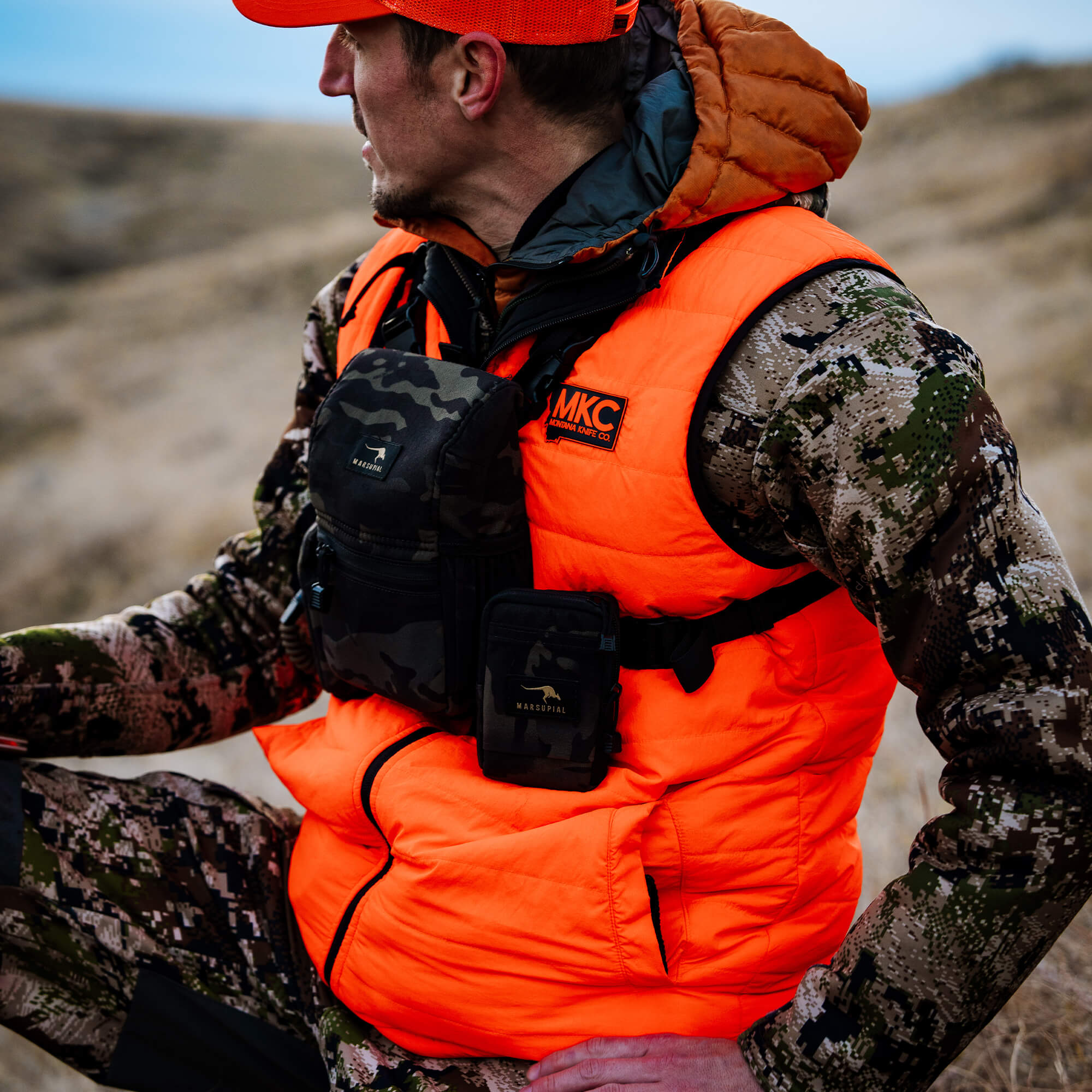 MKC REVERSIBLE HUNTING VEST