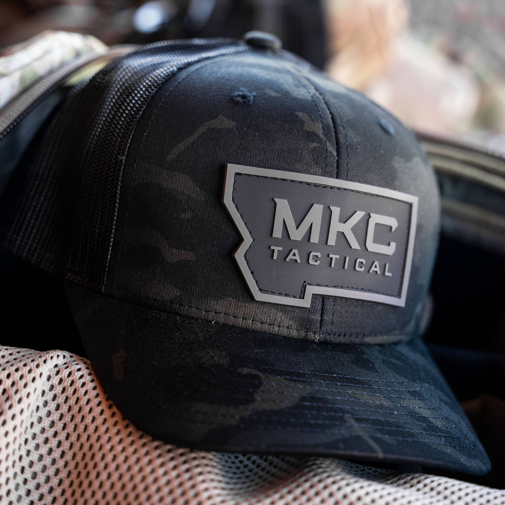 MKC TACTICAL SNAPBACK - MULTICAM BLACK