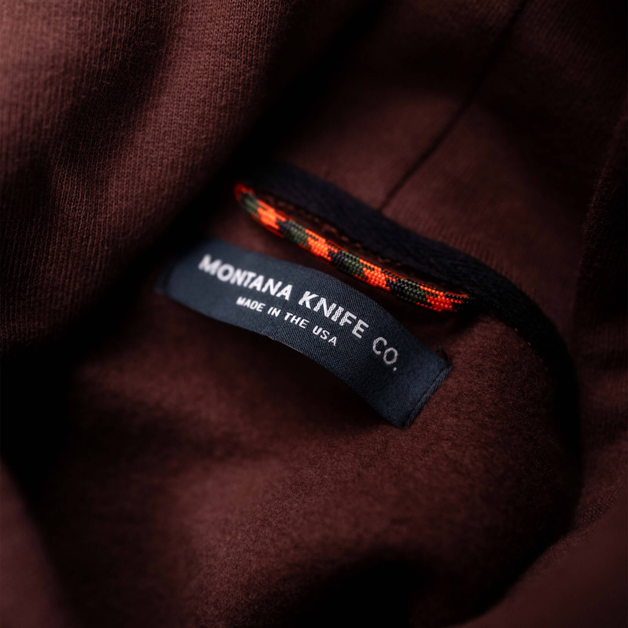 MKC HERITAGE HOODIE - USA MADE - TOBACCO