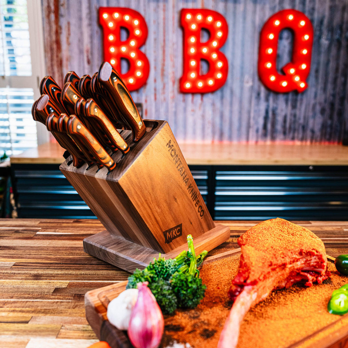MKC CULINARY MAGNETIC KNIFE BLOCK 2.0