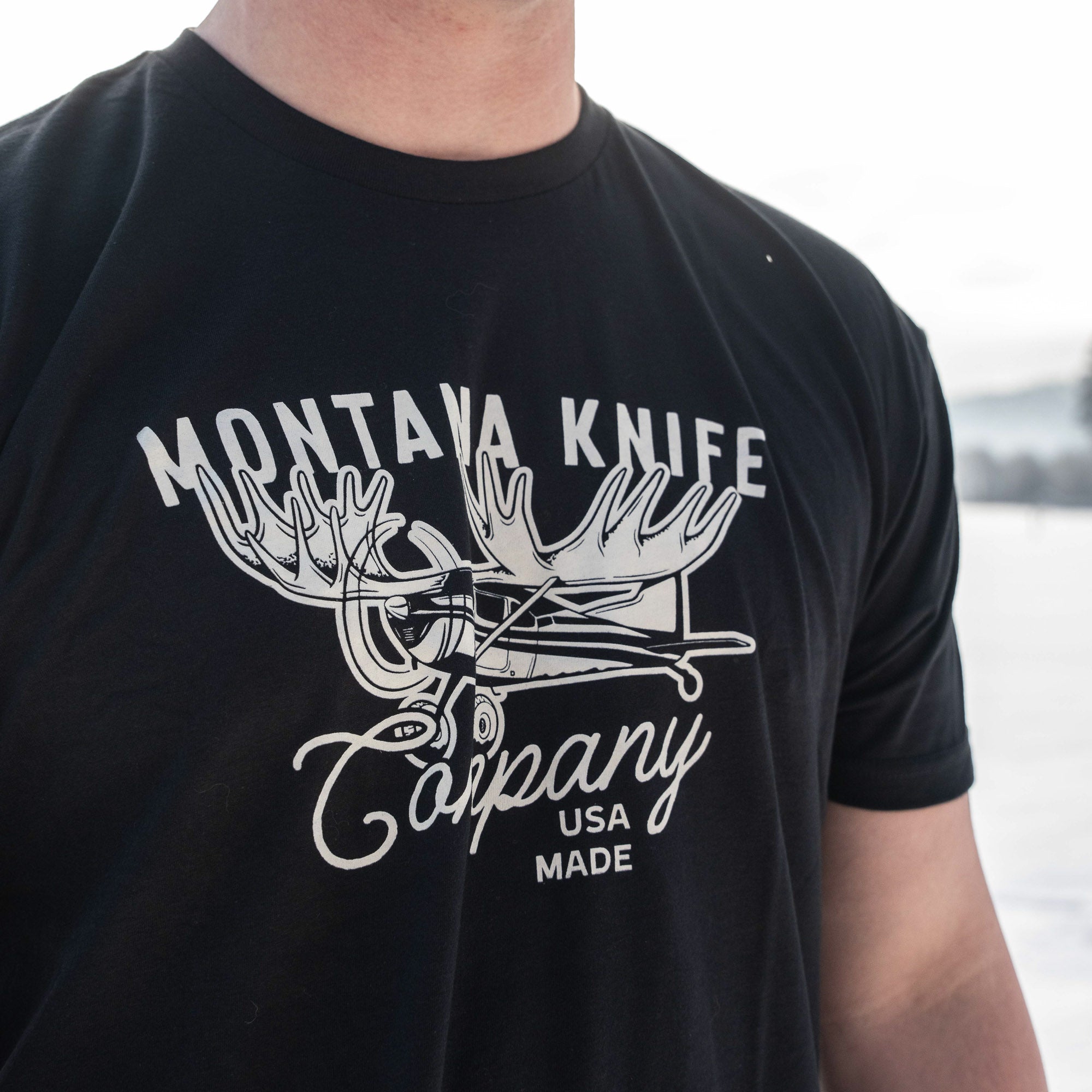 MKC MOOSE TEE - BLACK