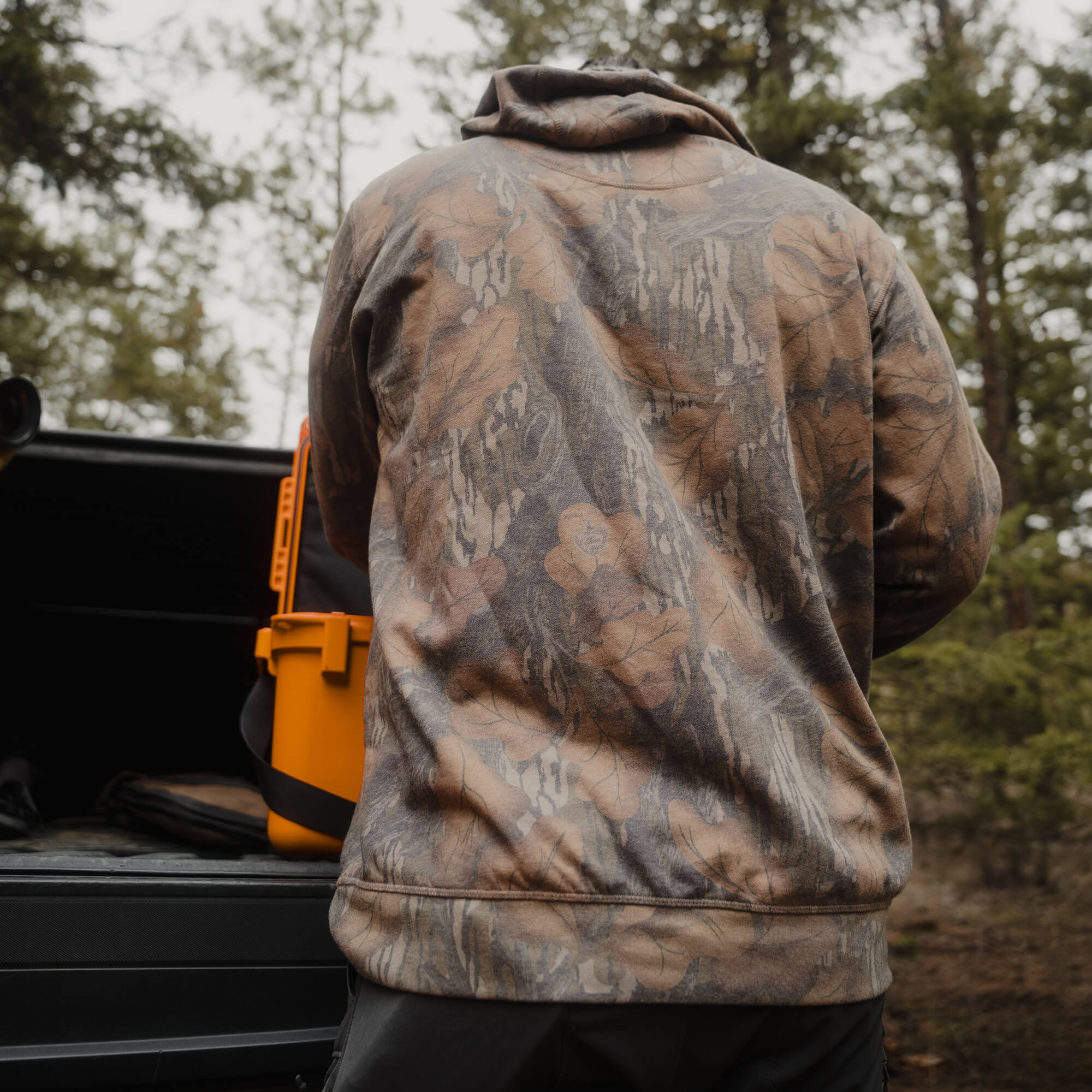 MKC x MOSSY OAK WASHED HOODIE - FALL FOLIAGE