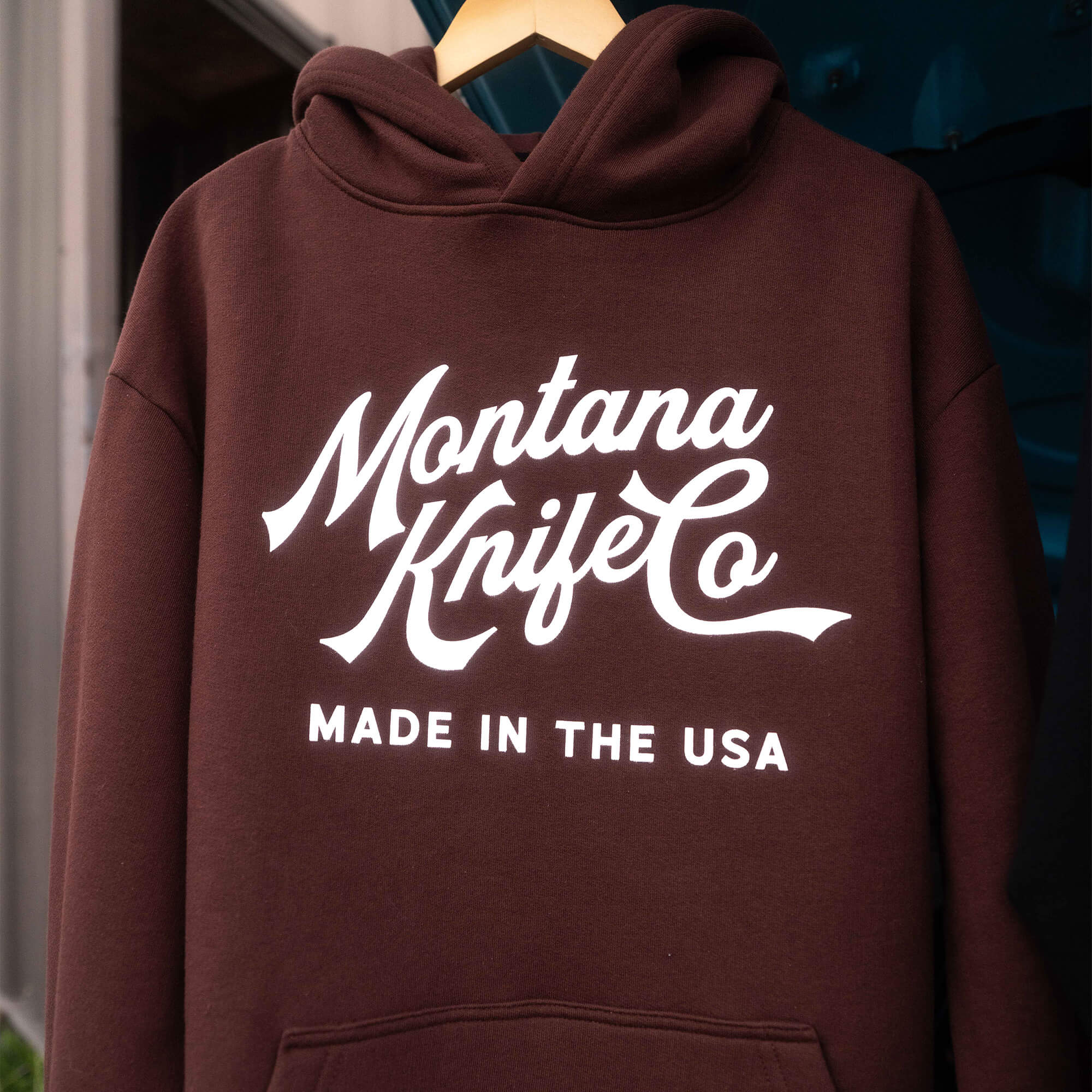 MKC HERITAGE HOODIE - USA MADE - TOBACCO