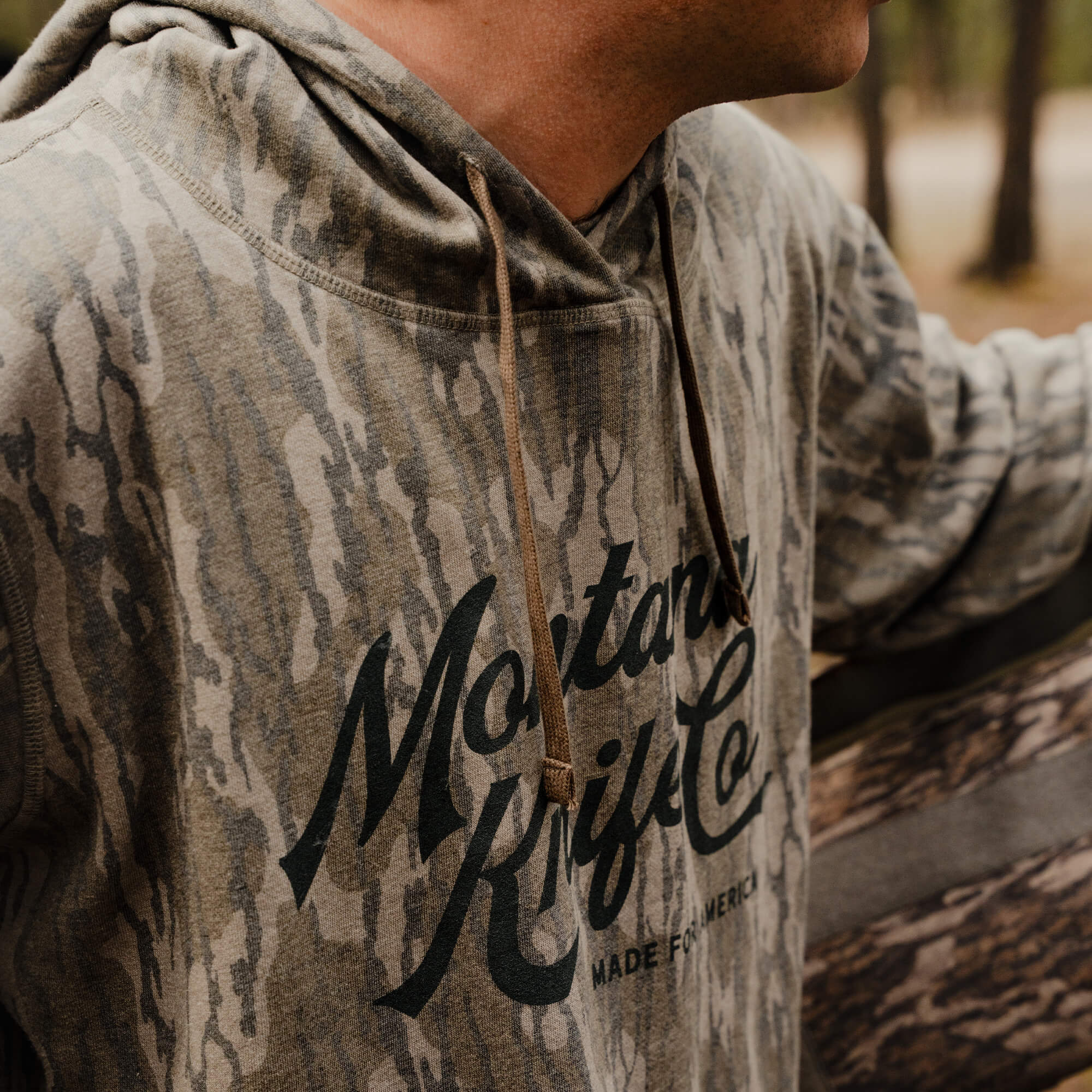MKC x MOSSY OAK WASHED HOODIE - BOTTOMLAND