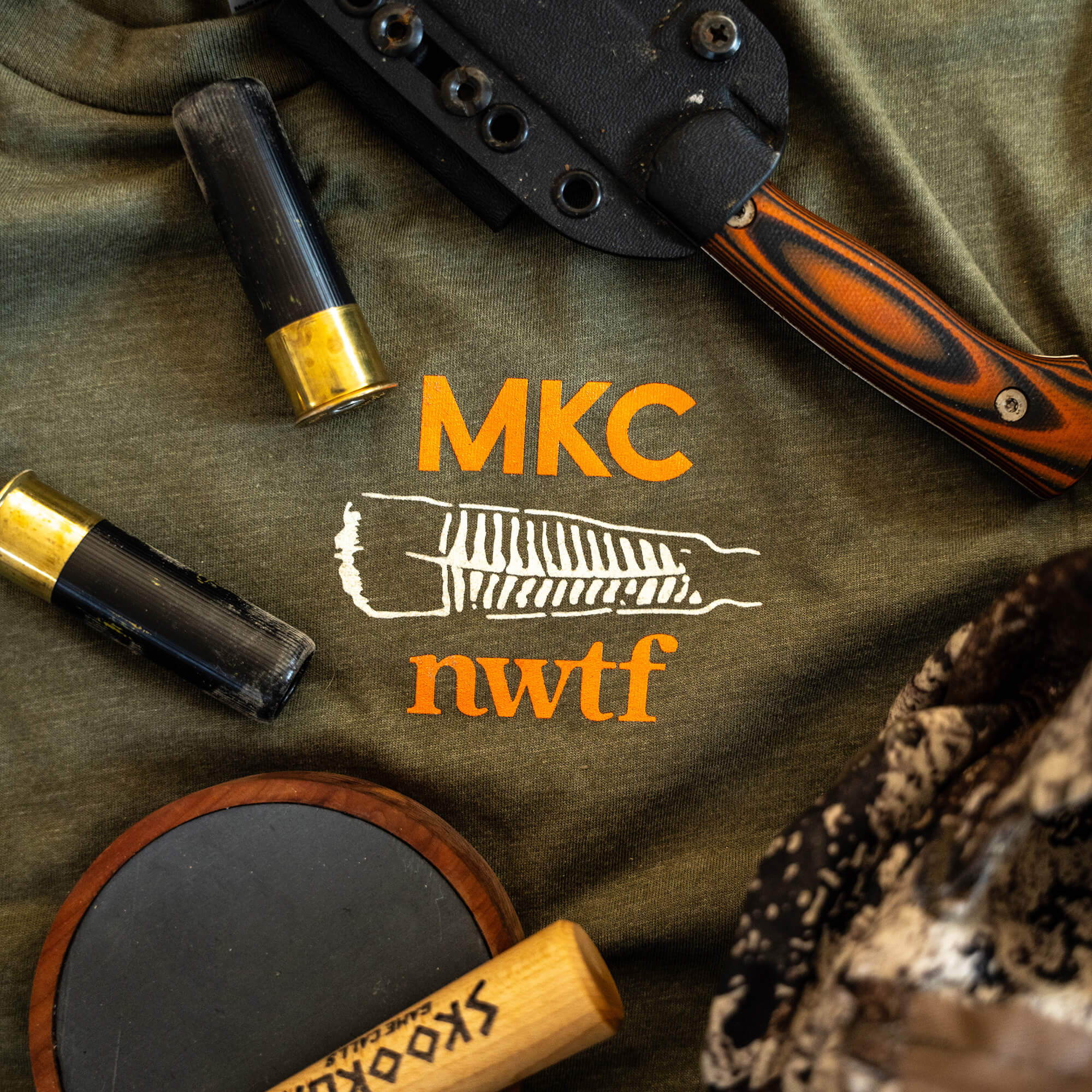 MKC x NWTF COLLAB FUNDRAISER TEE 2.0 - MILITARY GREEN