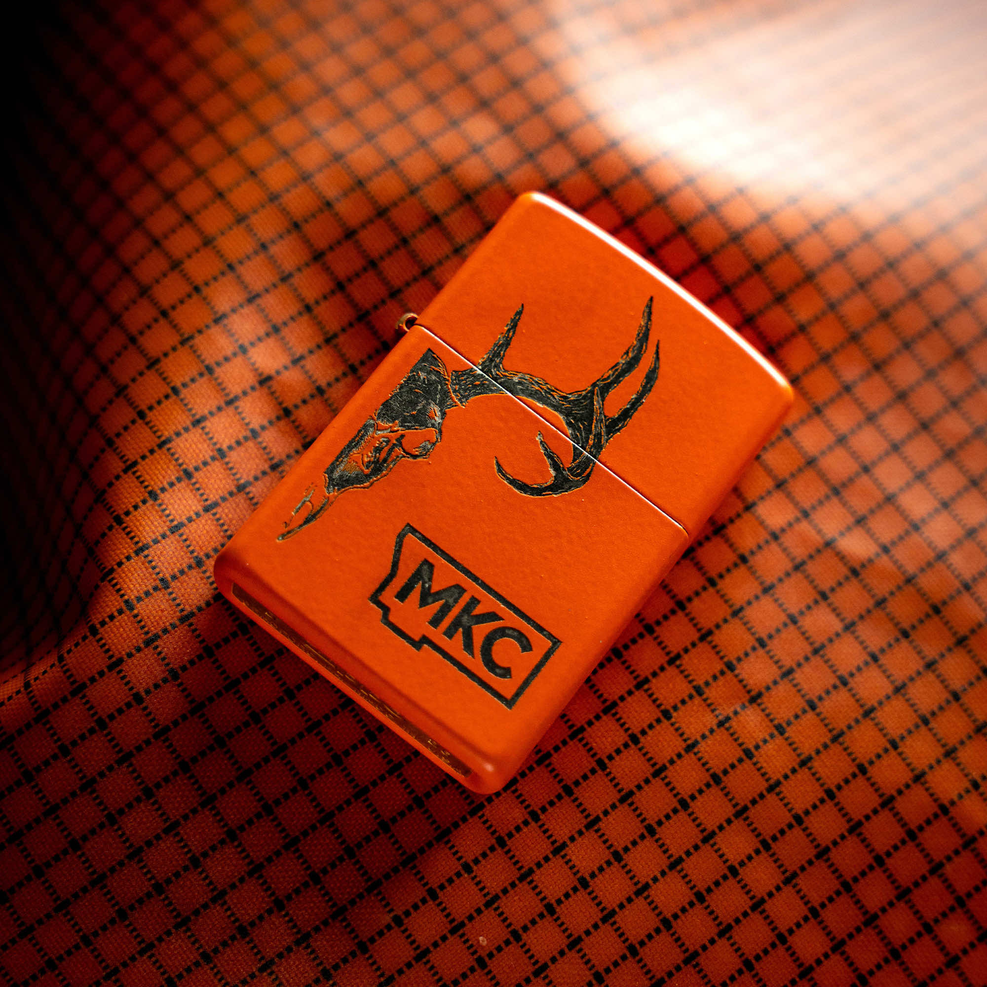 LIMITED EDITION BLAZE ORANGE CERAKOTE - ZIPPO LIGHTER - USA MADE