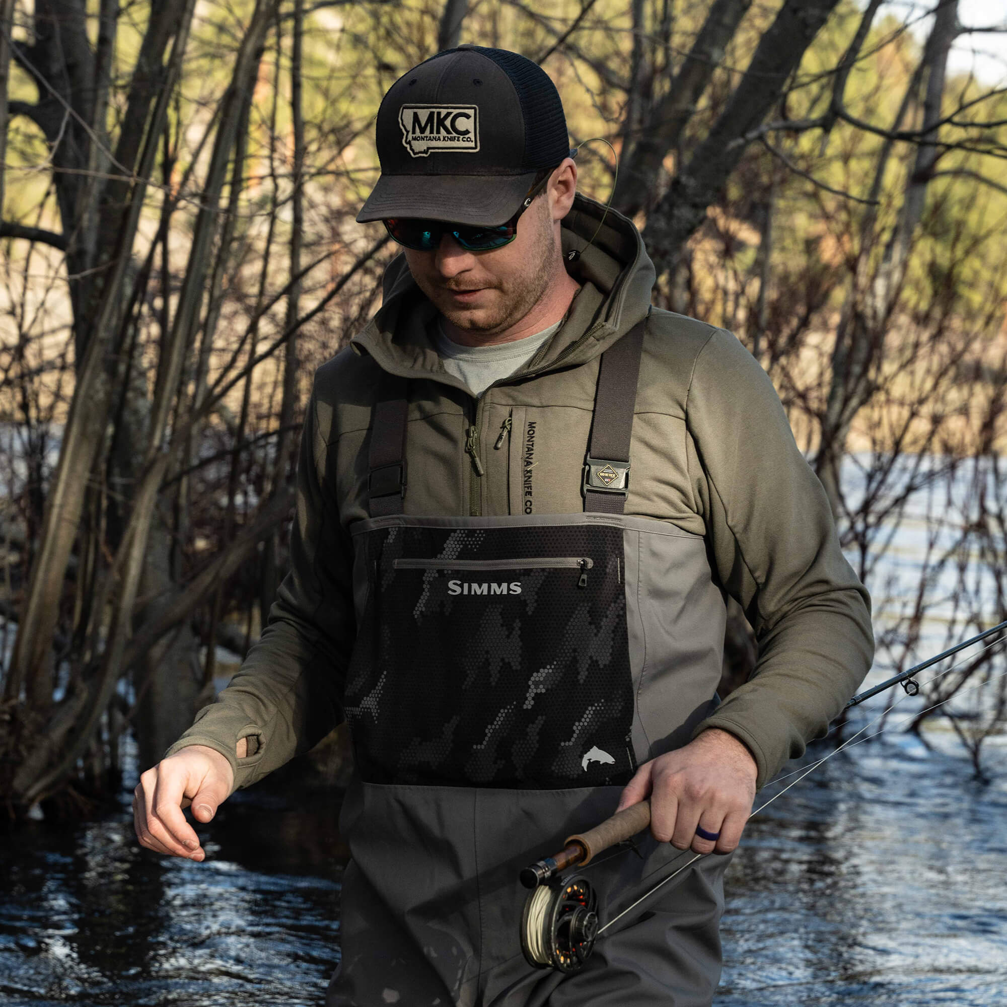 HIGHLINE HALF-ZIP HOODIE - OLIVE