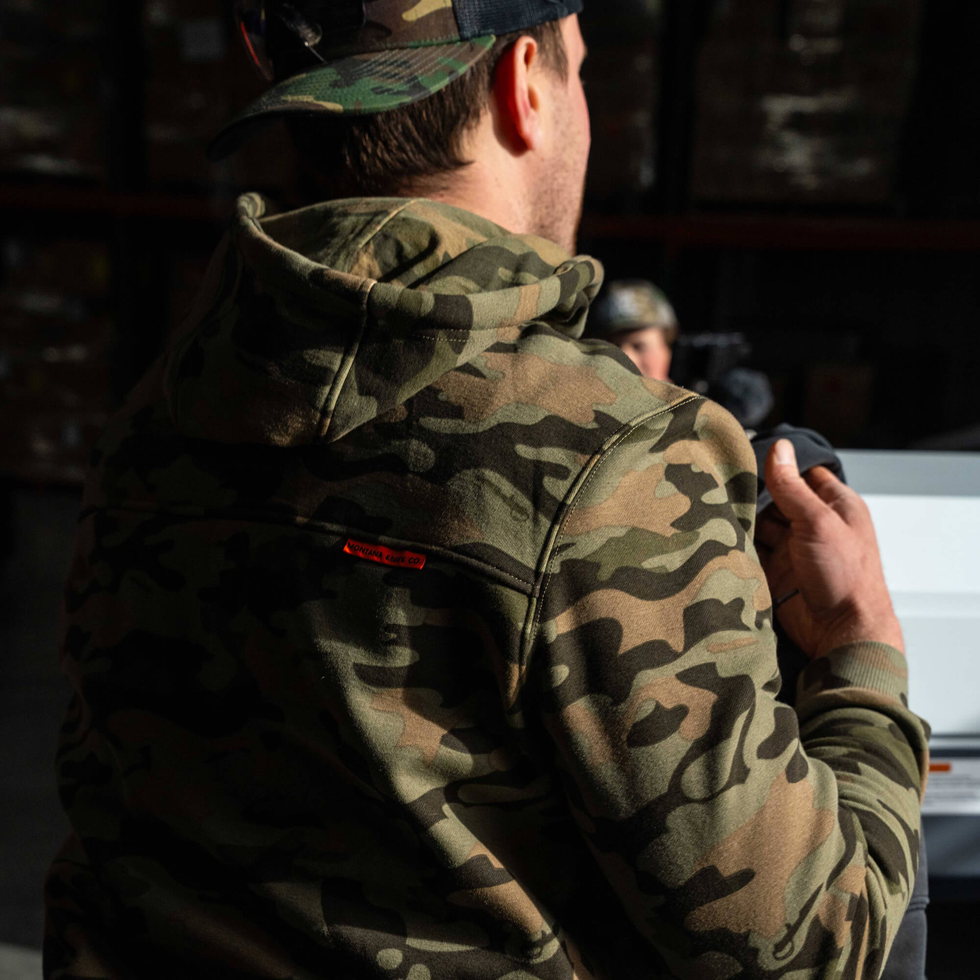 MKC FLEECE HOODIE - VINTAGE WOODLAND CAMO