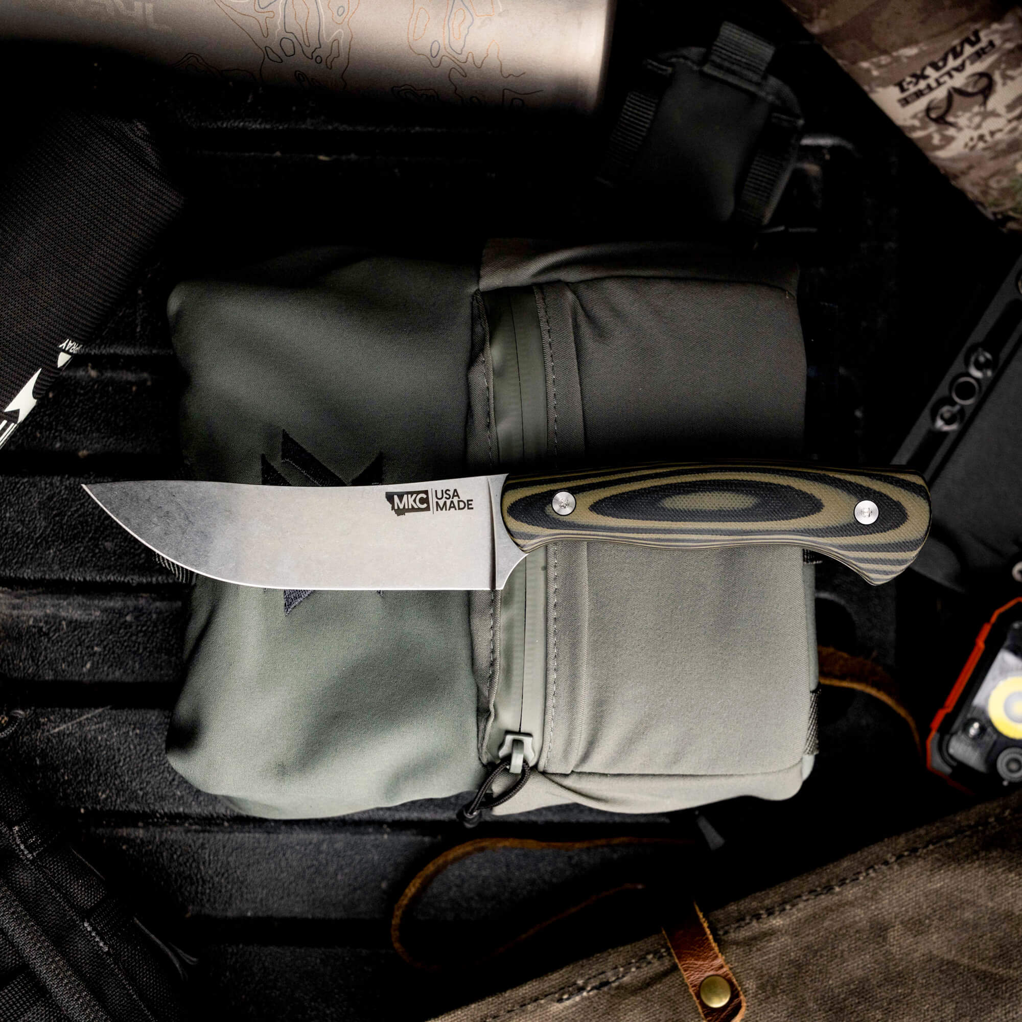 MAGNACUT STONEWALL SKINNER - GREEN & BLACK