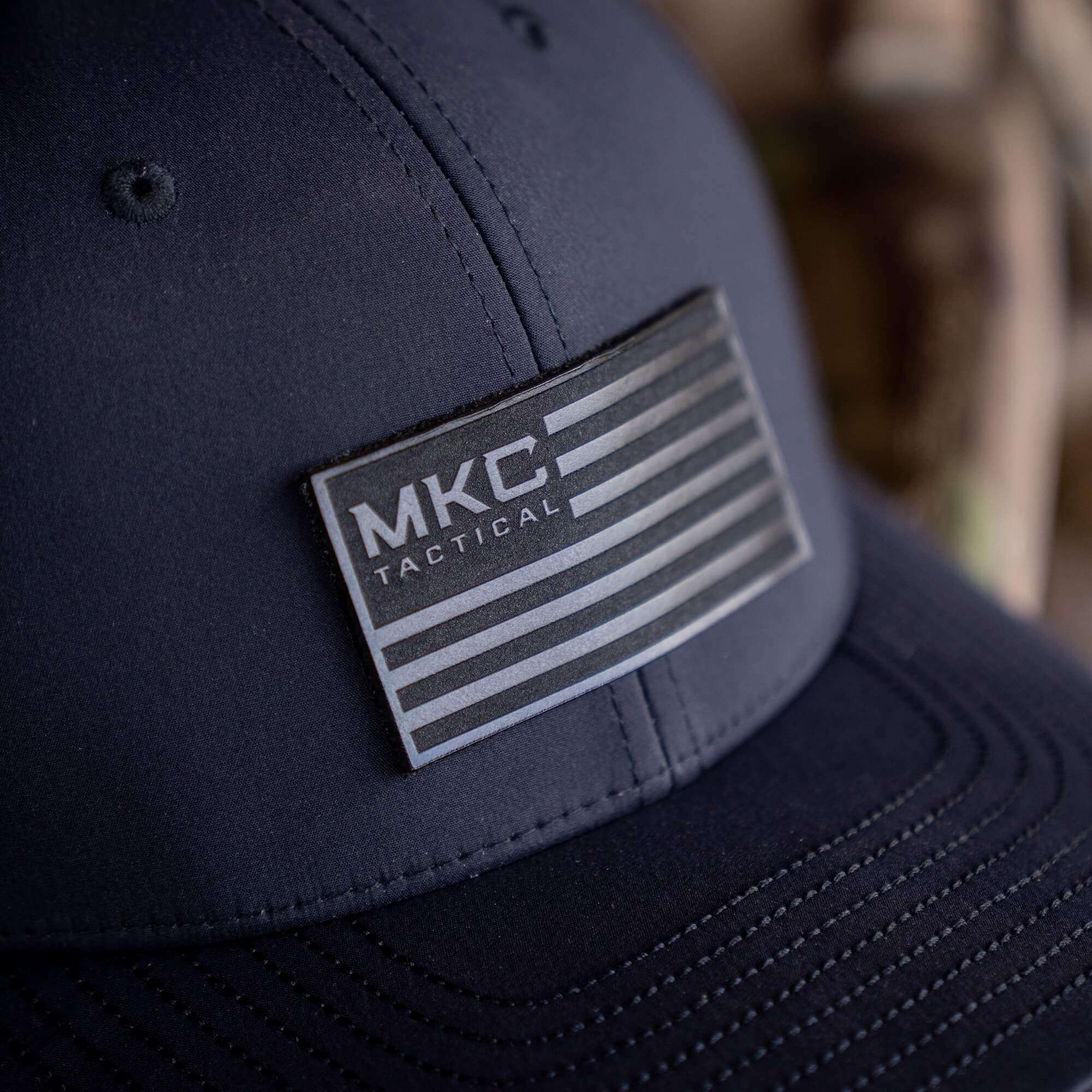 MKC TACTICAL OLD GLORY PRO HAT - BLACK