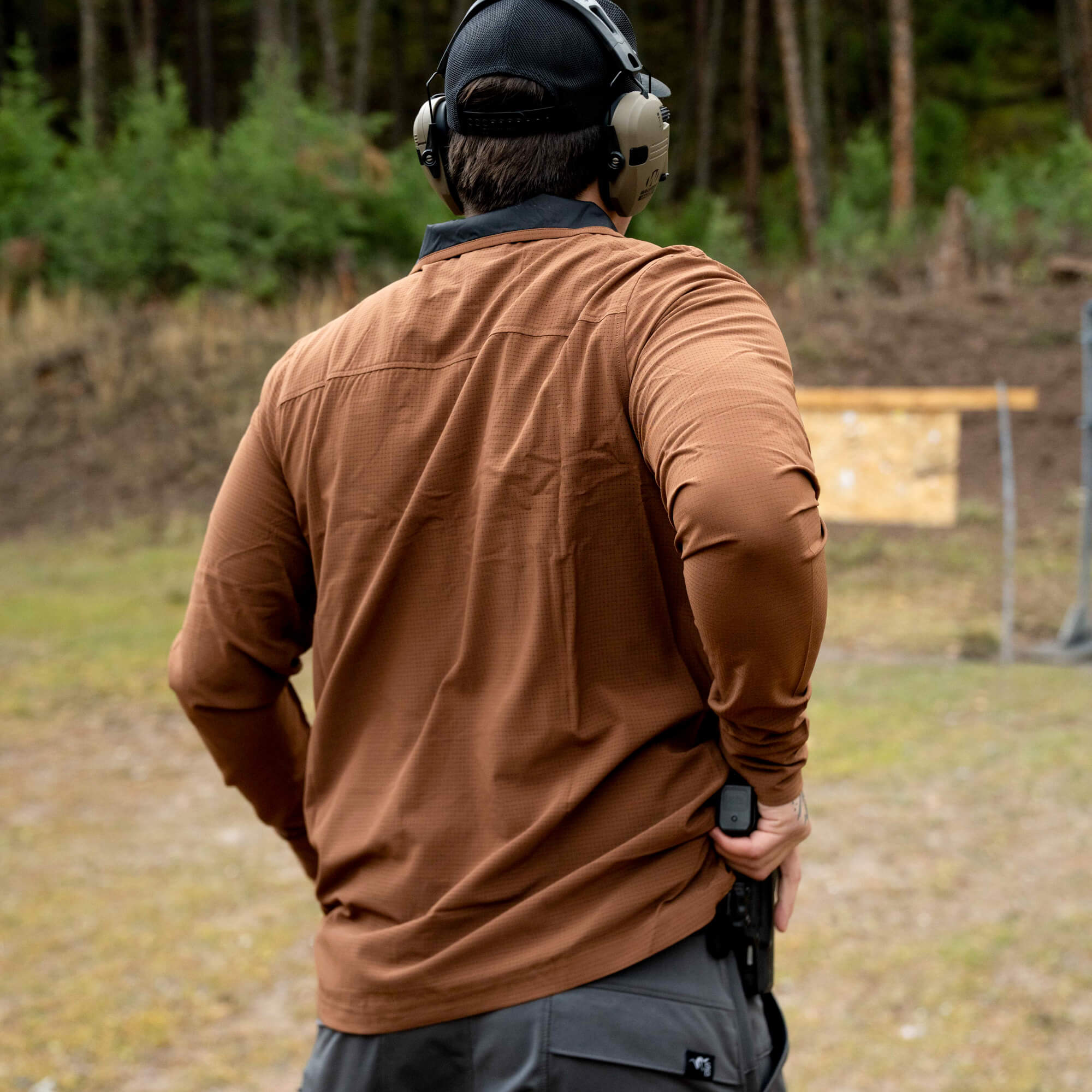 TACTICAL AIRLITE HALF-ZIP - COYOTE