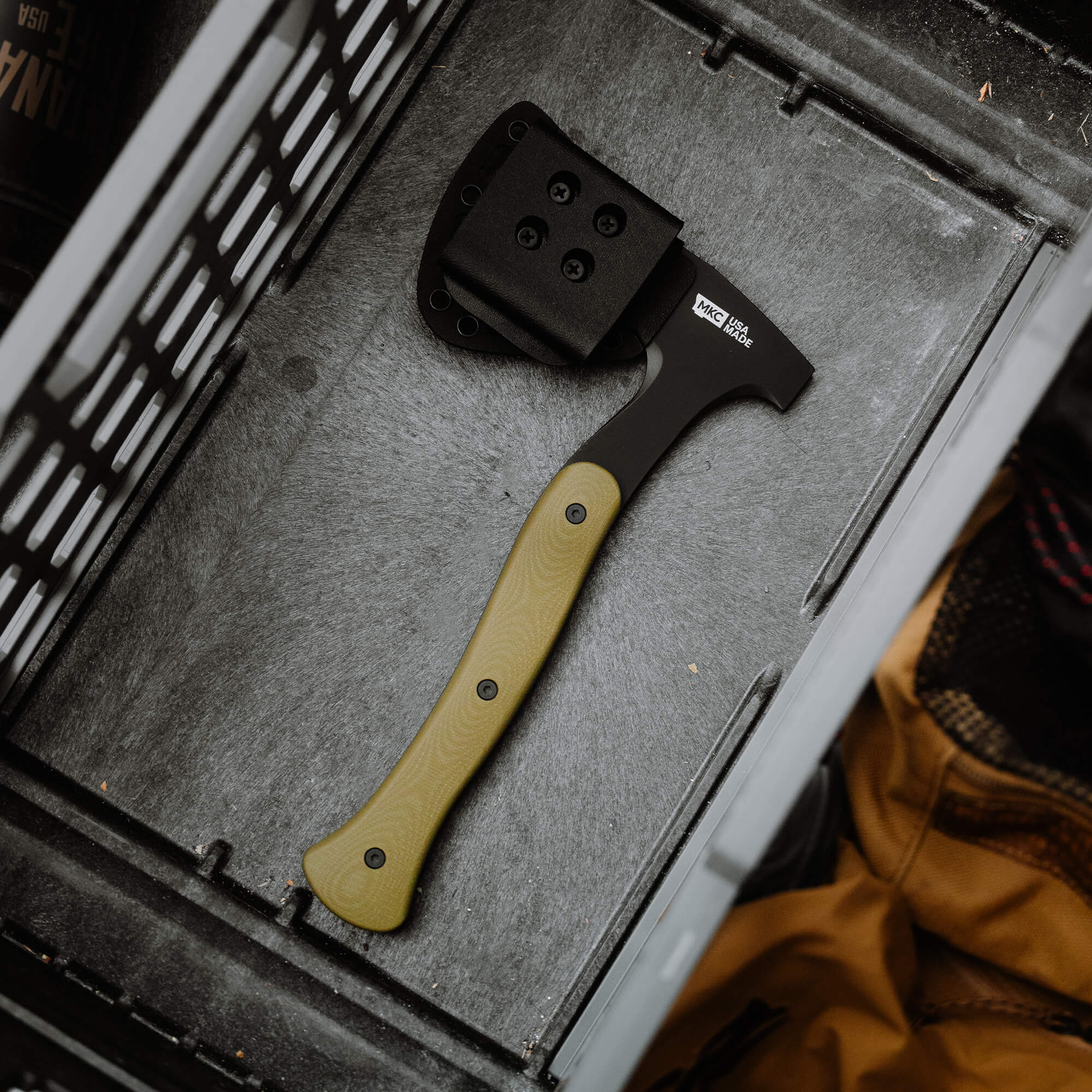 HELLGATE HATCHET - OLIVE
