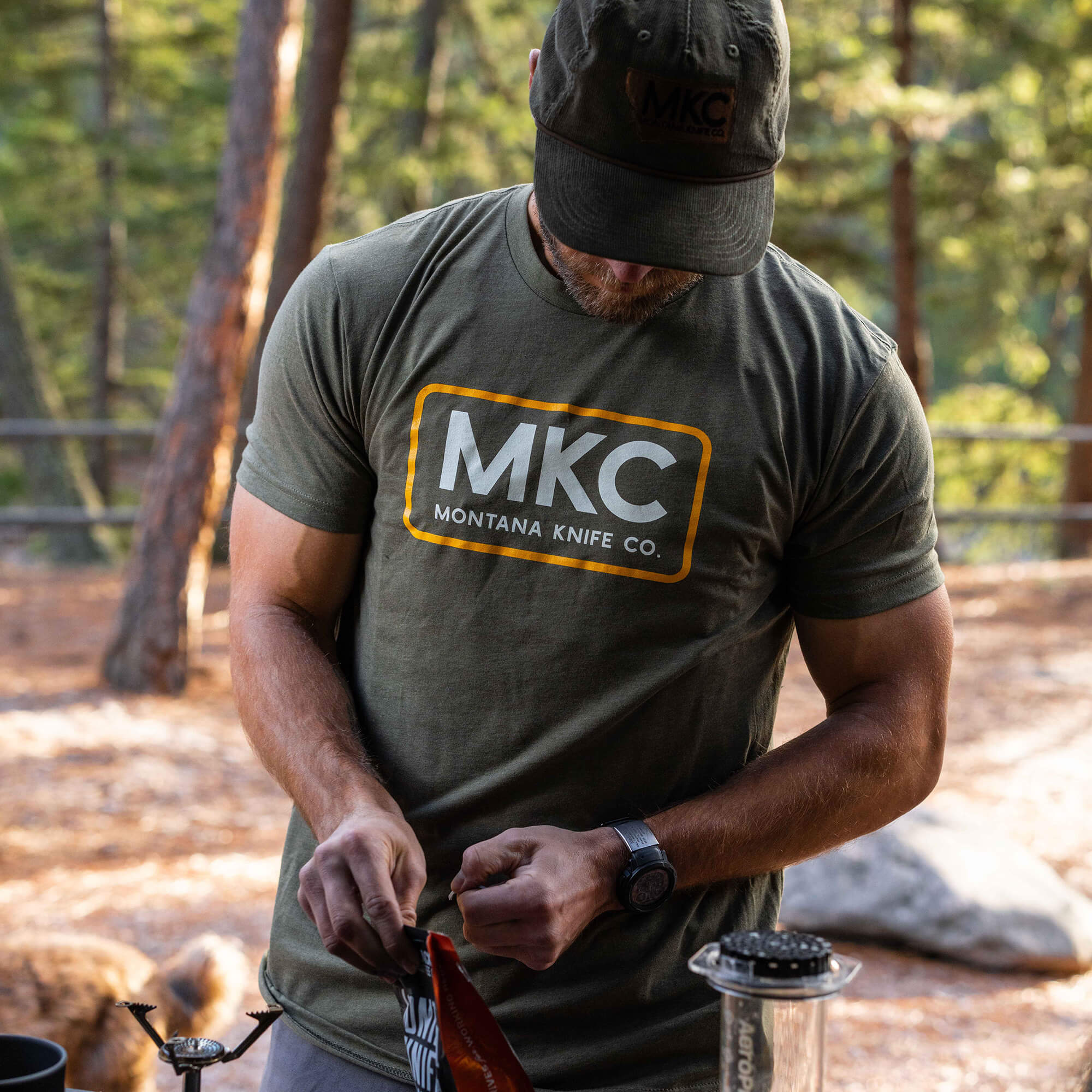 MKC LOGO TEE - GREEN