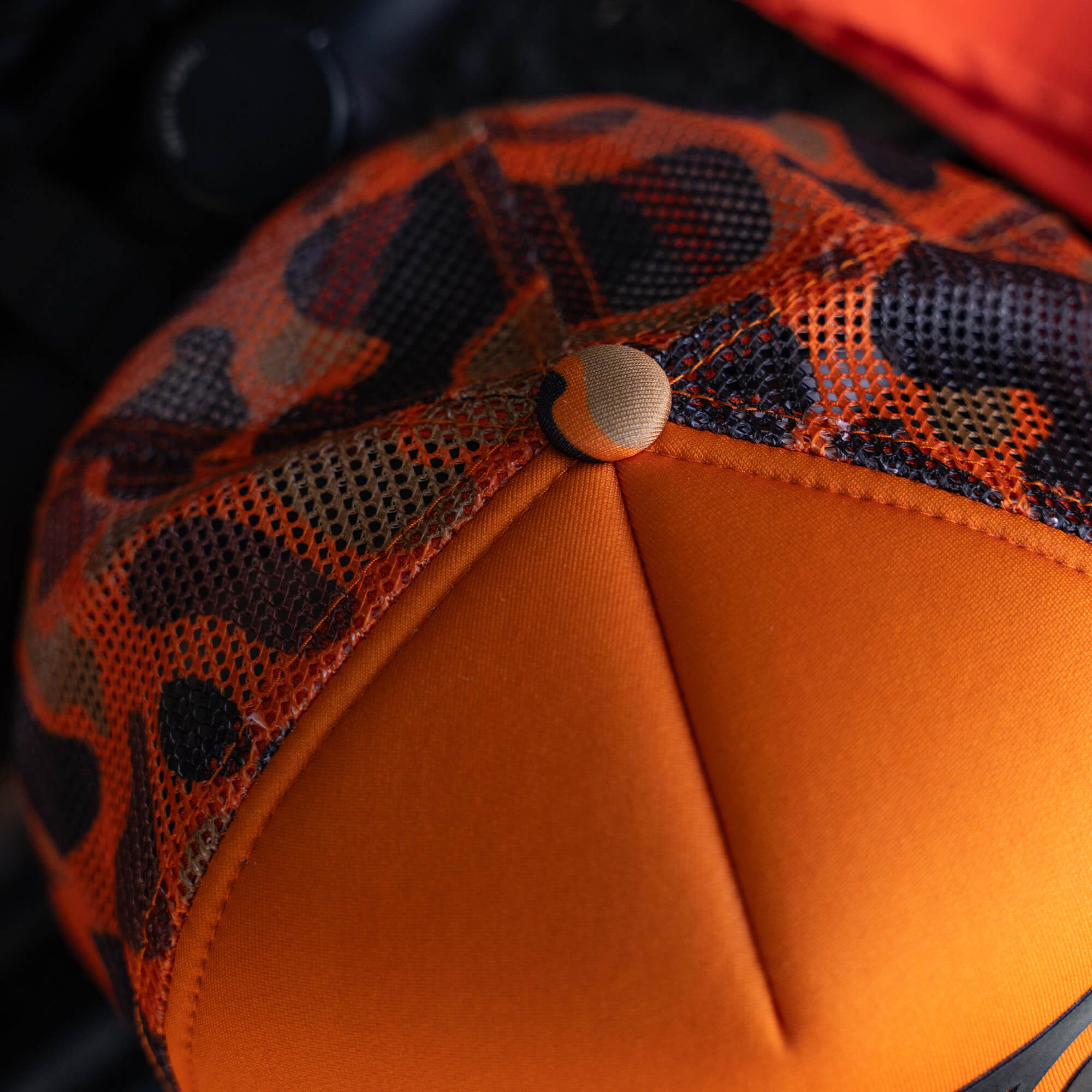 MKC BIG STATE LOGO - ORANGE FOAM HUNTER HAT