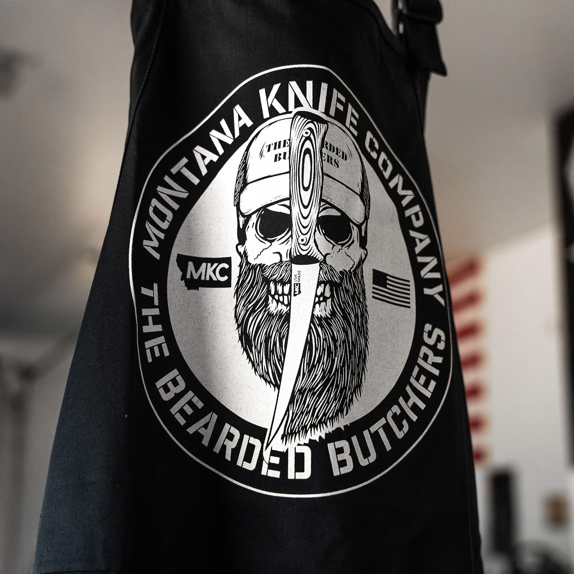 MKC x BEARDED BUTCHERS BBQ APRON