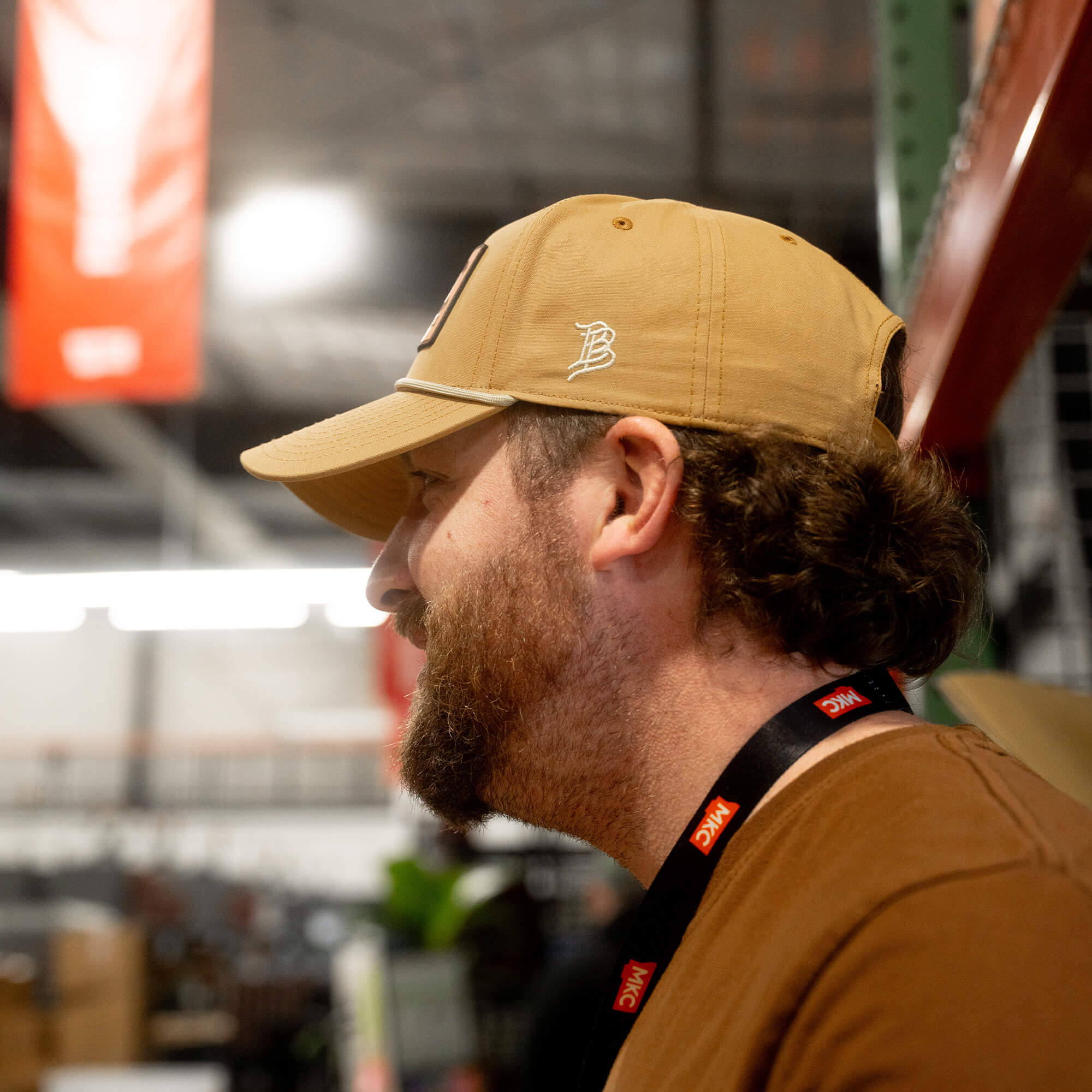 MKC BIG STATE PATCH - ROPE HAT - CANVAS
