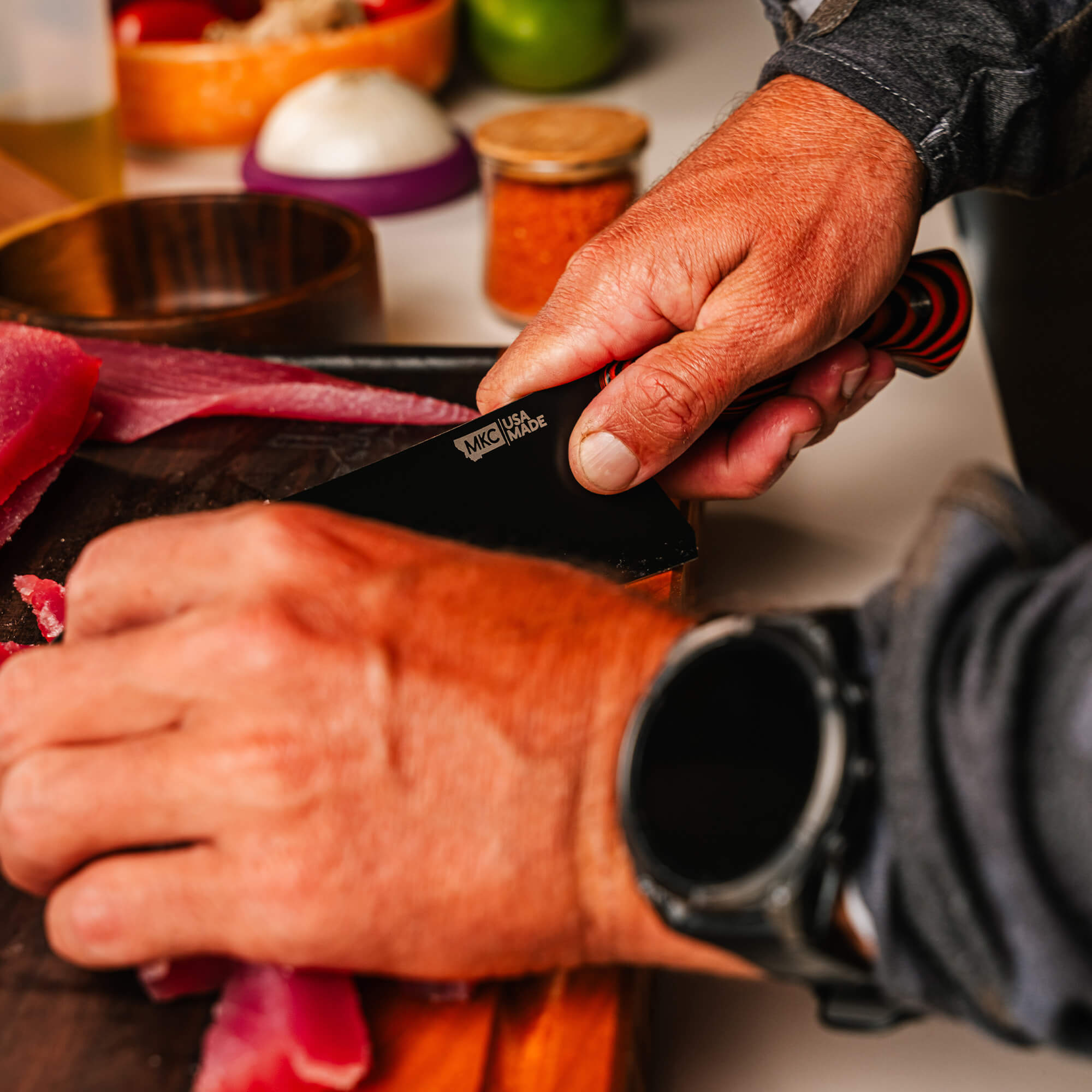 MKC CULINARY SET - ORANGE & BLACK