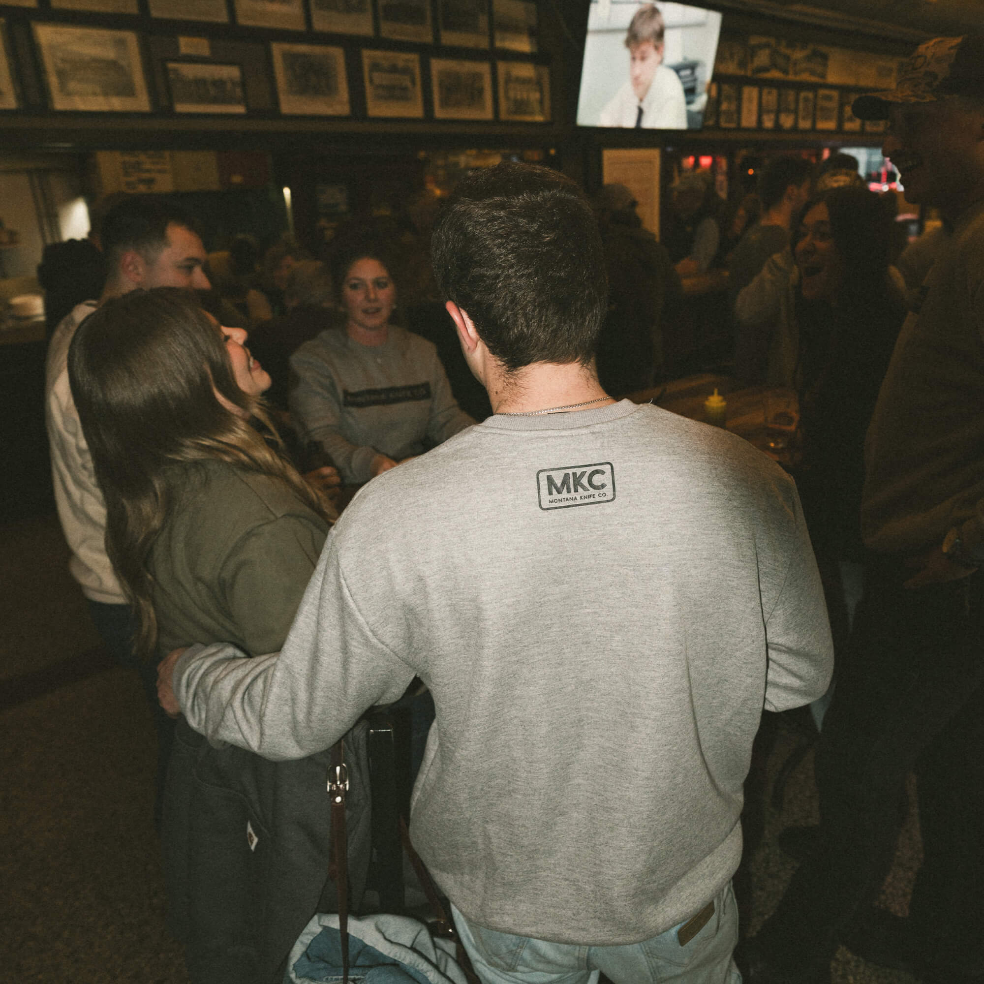 MKC CREWNECK SWEATSHIRT - GREY