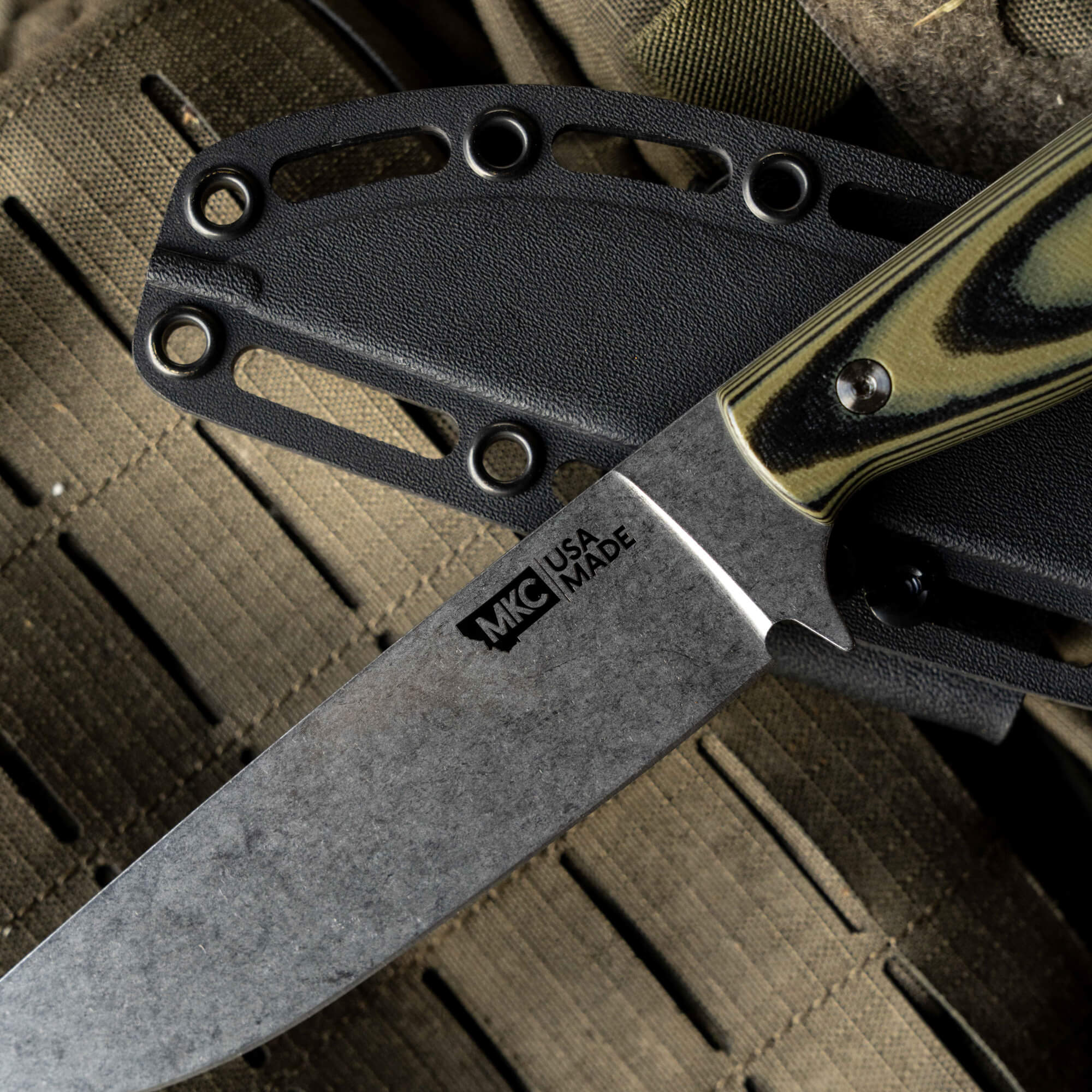 MAGNACUT SUPER CUB - DROP POINT HUNTER - GREEN & BLACK