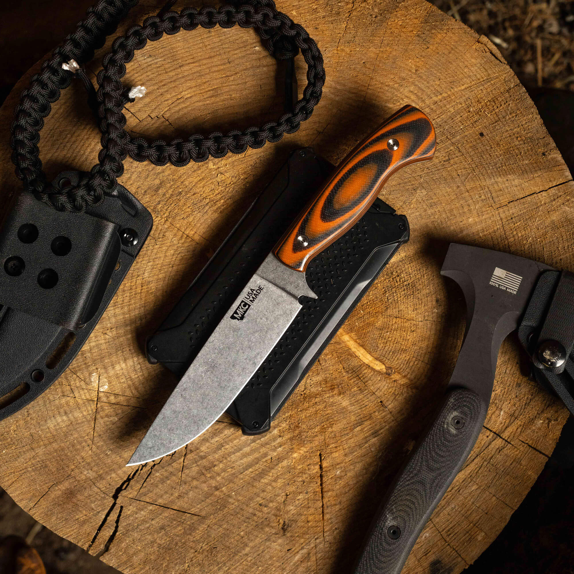 MAGNACUT SUPER CUB - DROP POINT HUNTER - ORANGE & BLACK
