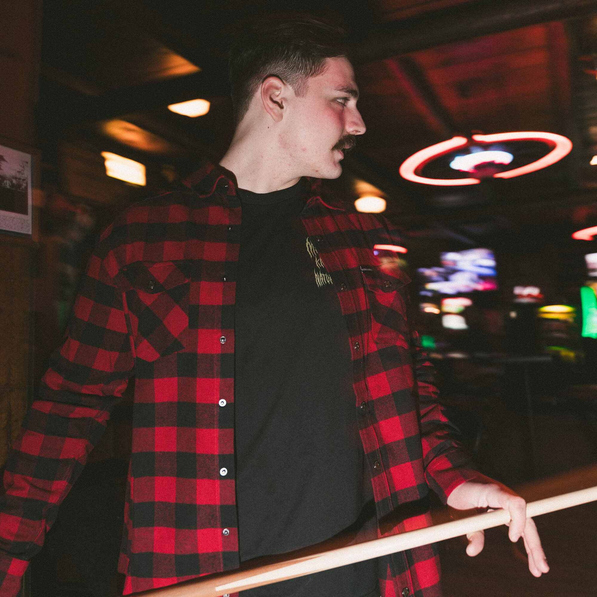 MKC HEAVYWEIGHT FLANNEL - RED